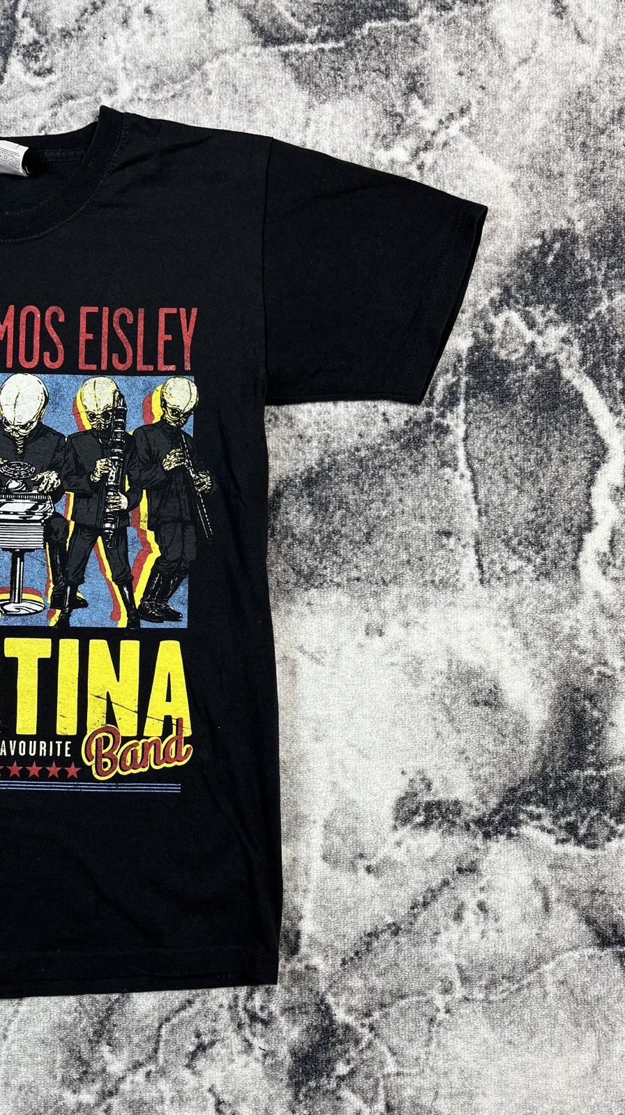 Star Wars Star Wars Cantina Band T Shirt Black S Graphic Tee Size US S / EU 44-46 / 1 - 3 Thumbnail