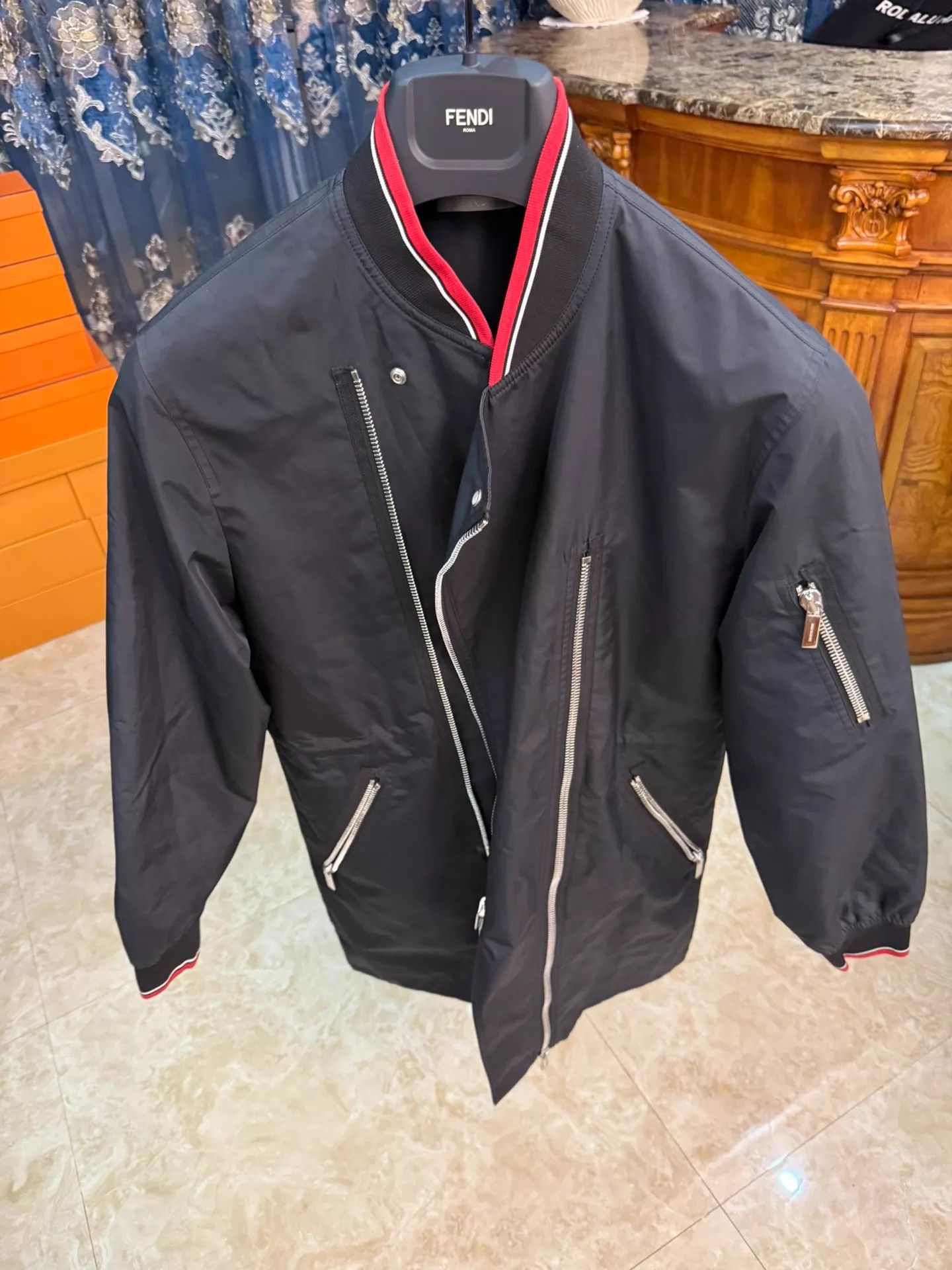 Dior Dior Men's 46/50 2-Zip 2-Way Jacket Authentic Size US S / EU 44-46 / 1 - 1 Thumbnail