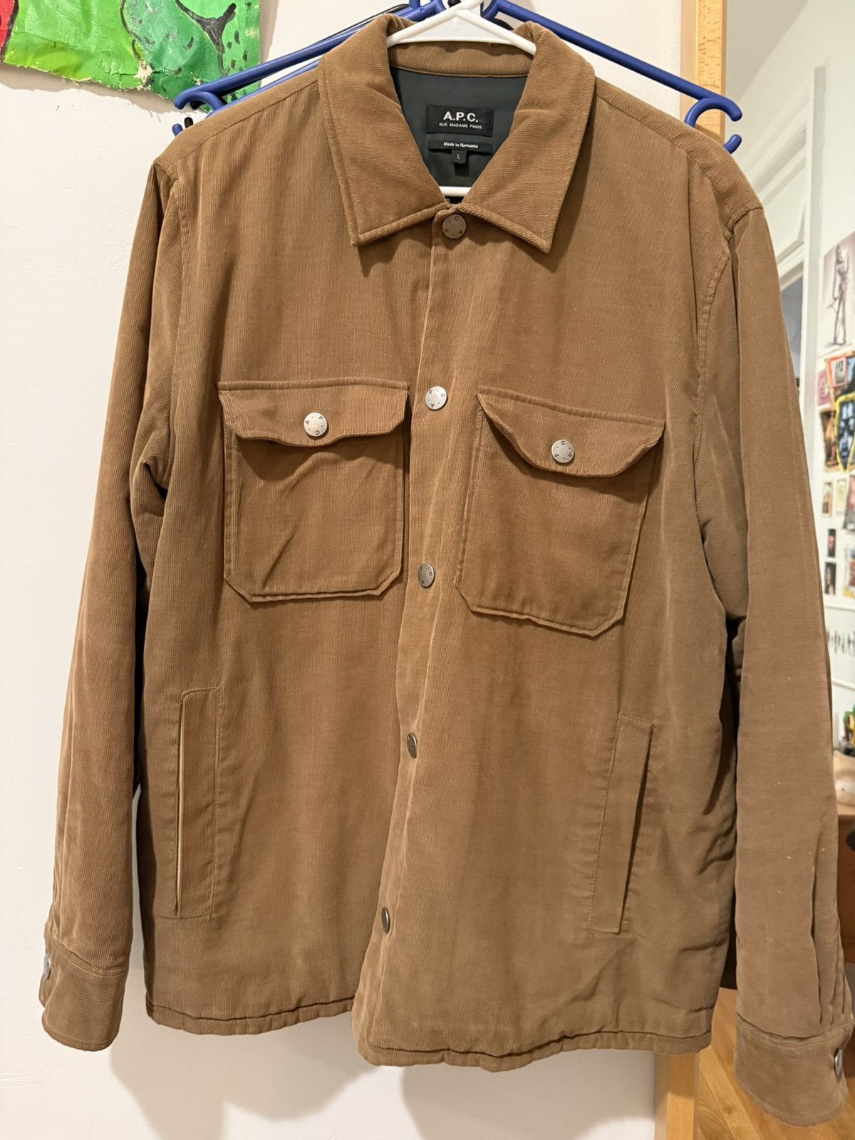 A.P.C. A.P.C Alex Jacket Size L in Tobacco Size US L / EU 52-54 / 3 - 1 Thumbnail