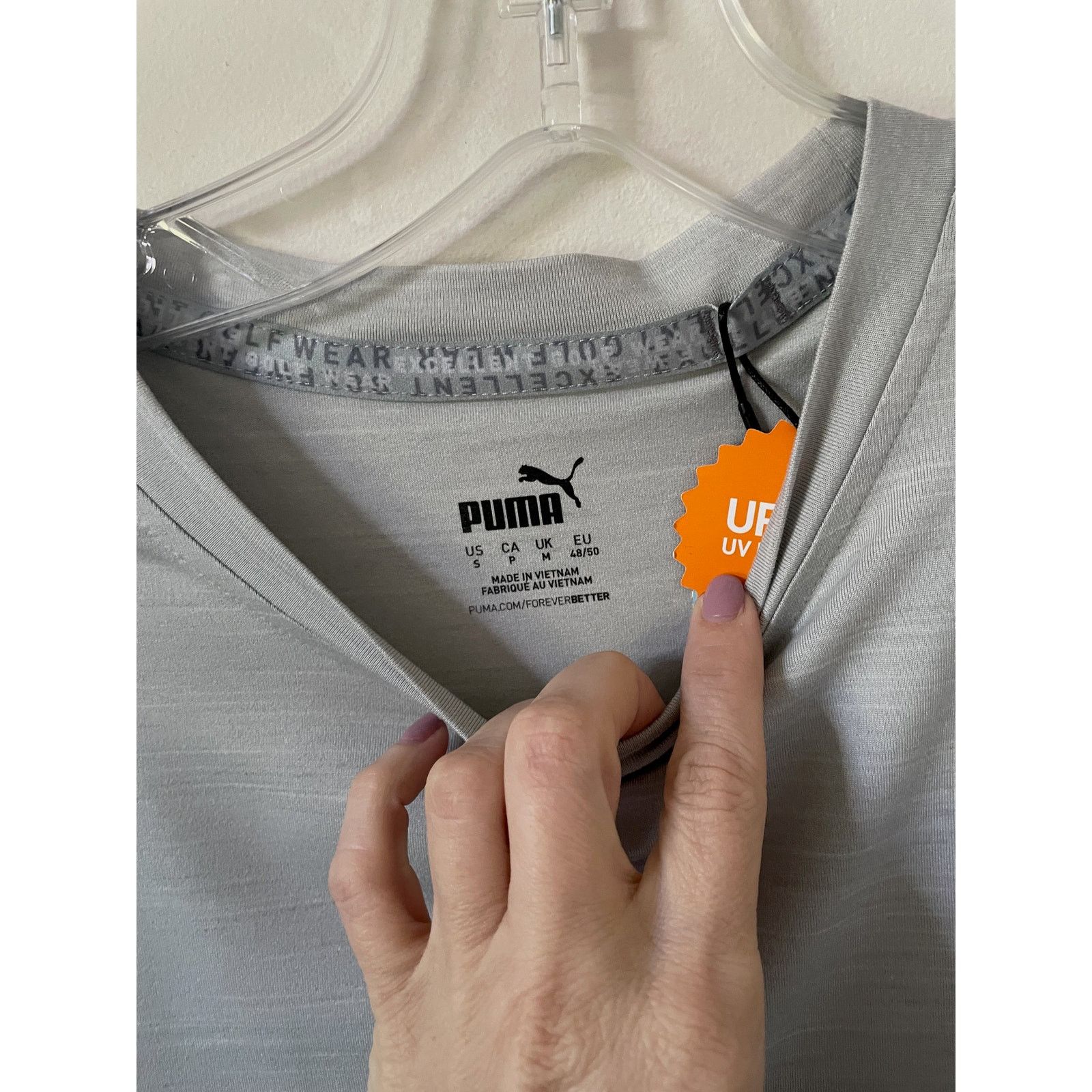 Puma Puma Performance Golf UPF 50 T-Shirt Gray Size Small NEW Size US S / EU 44-46 / 1 - 3 Thumbnail