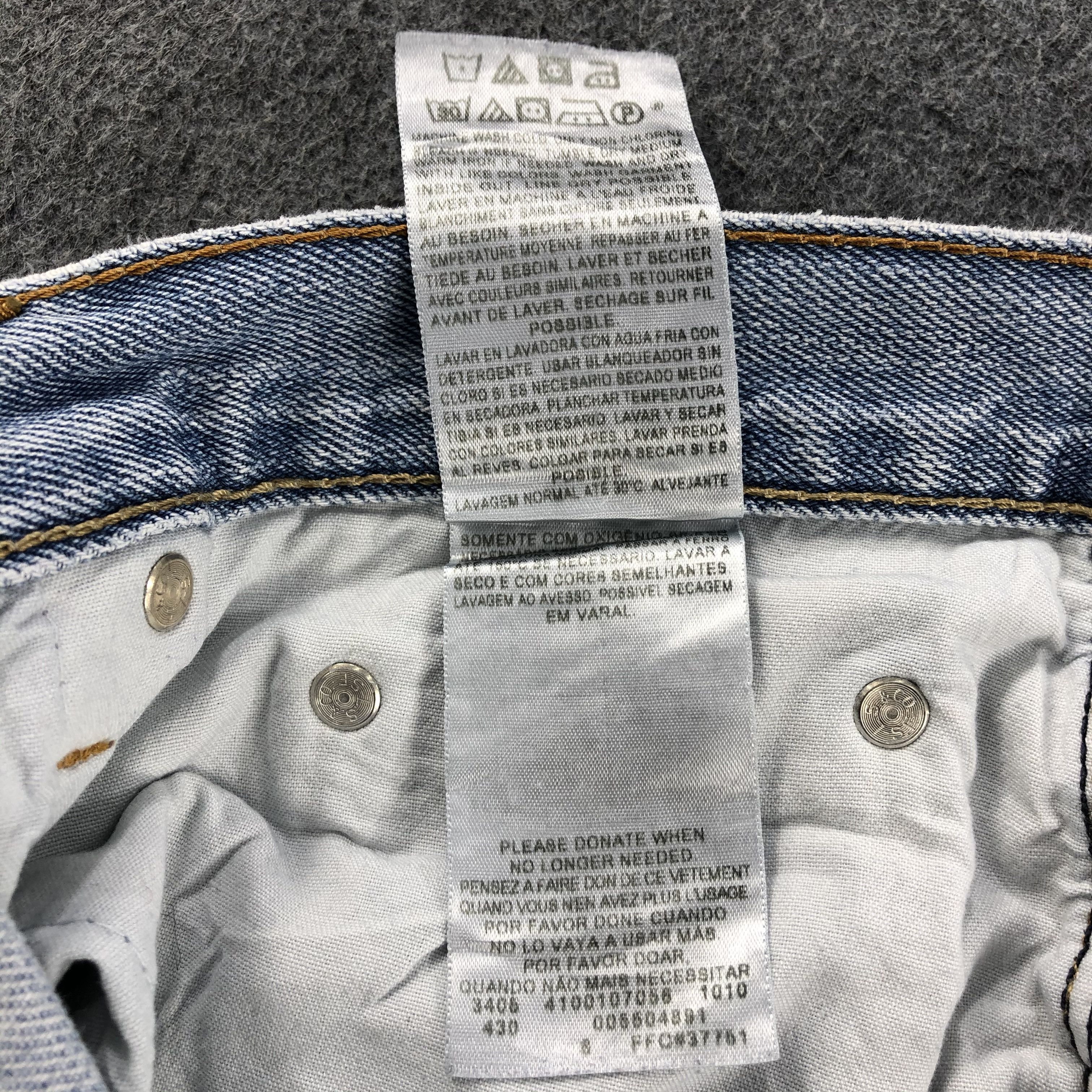 Levi's Vintage Levis 550 Jeans Relaxed Fit Denim-J1078 Size US 37 - 11 Thumbnail