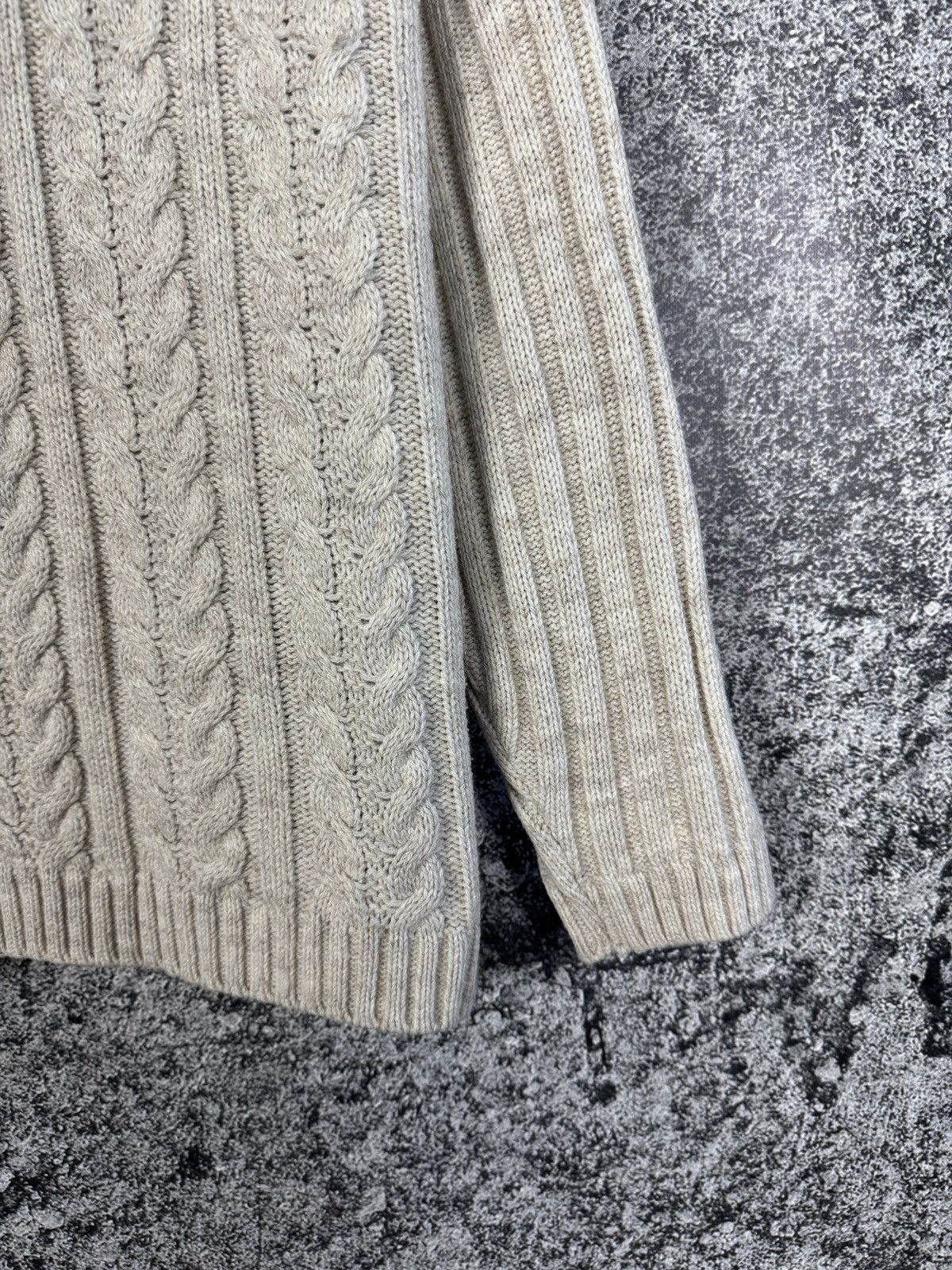 Other Iceland Cable Knit Sweater Pullower Italy Vintage Size 50 Size US XL / EU 56 / 4 - 5 Thumbnail