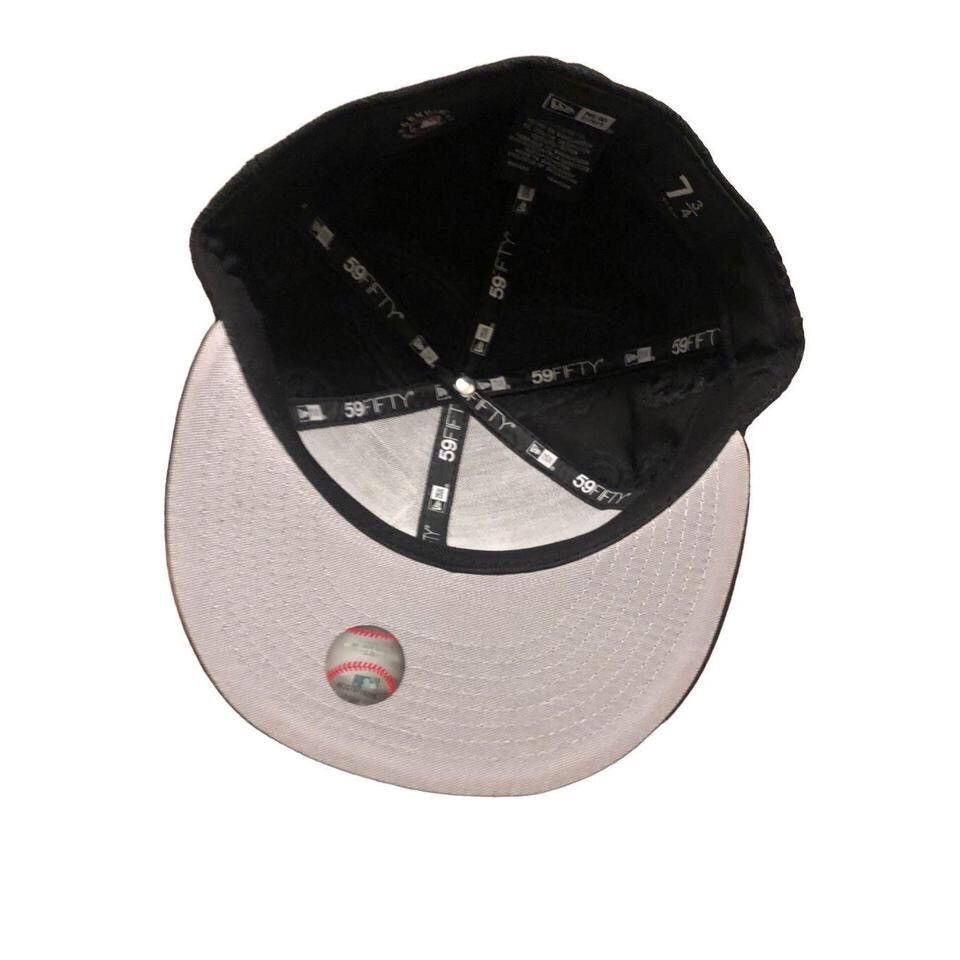 New Era New Era San Francisco Giants Swirl Black Fitted Hat 7 3/4 Size ONE SIZE - 5 Thumbnail