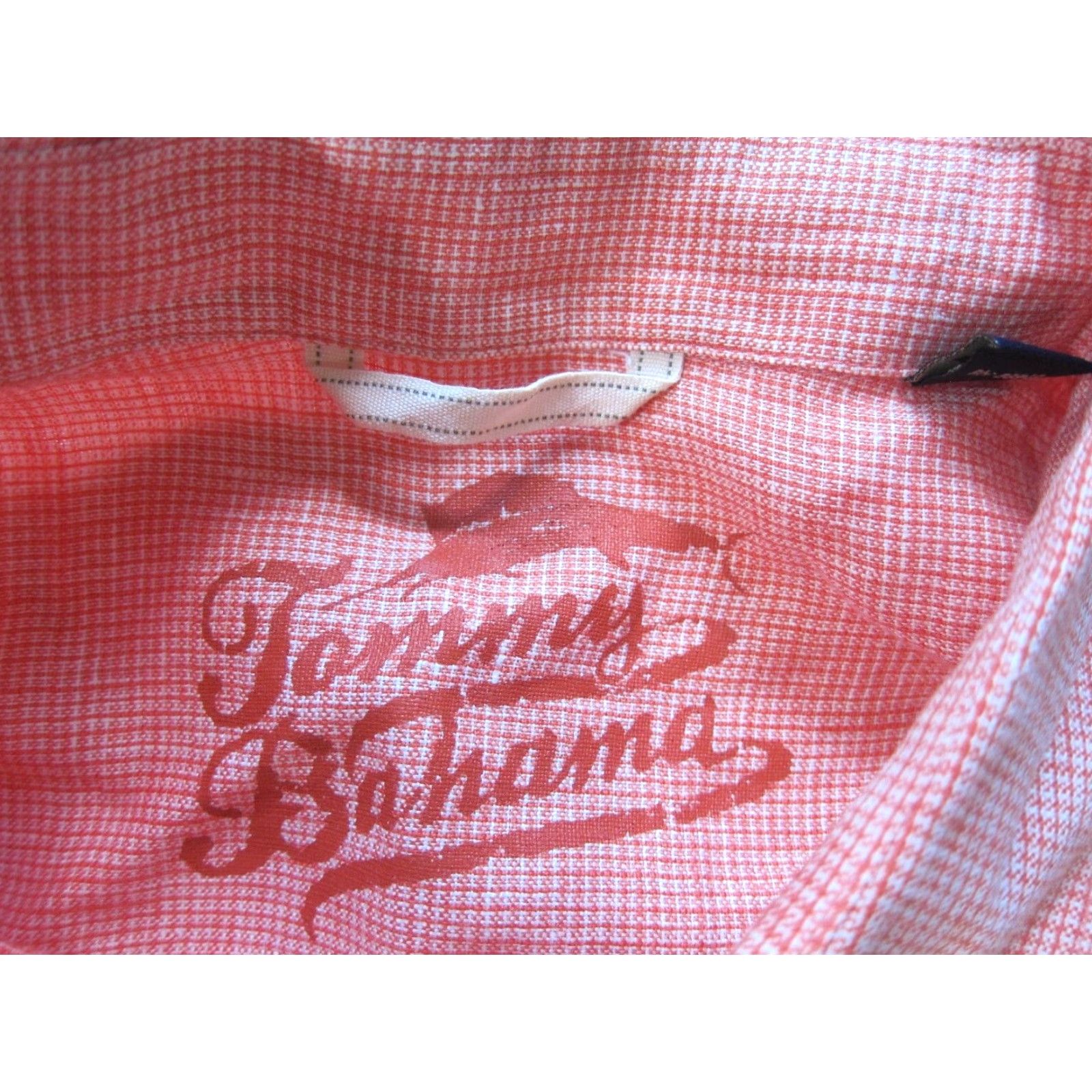 Tommy Bahama Tommy Bahama Linen Orange Golf Grandote Peaks Button Down Long Sleeve Shirt XL Mens Size US XL / EU 56 / 4 - 5 Thumbnail