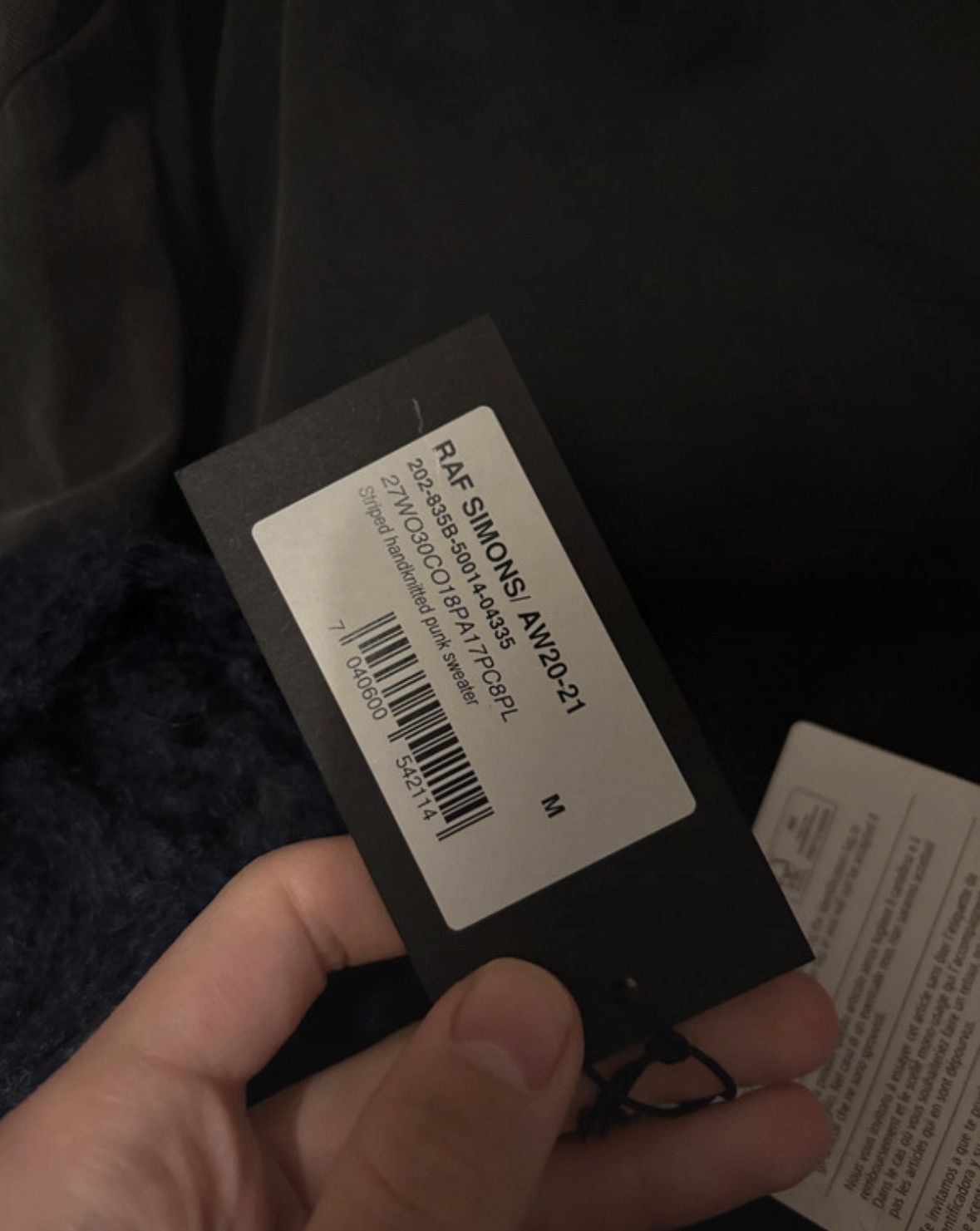 Raf Simons AW21 Raf Spiderweb knit Size US M / EU 48-50 / 2 - 4 Thumbnail