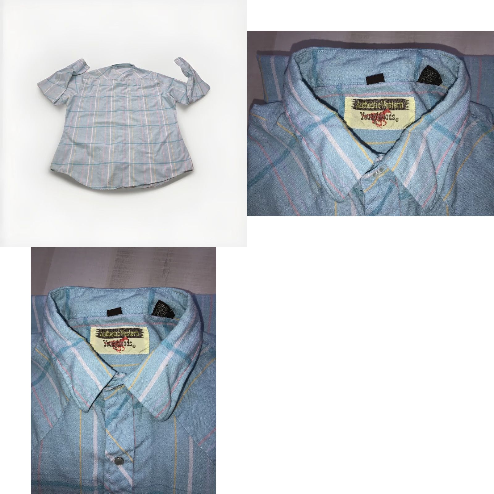Vintage VINTAGE Youngbloods Pearl Snap Shirt Large Rockabilly Cowboy Western Mens Shirt Size US L / EU 52-54 / 3 - 8 Thumbnail