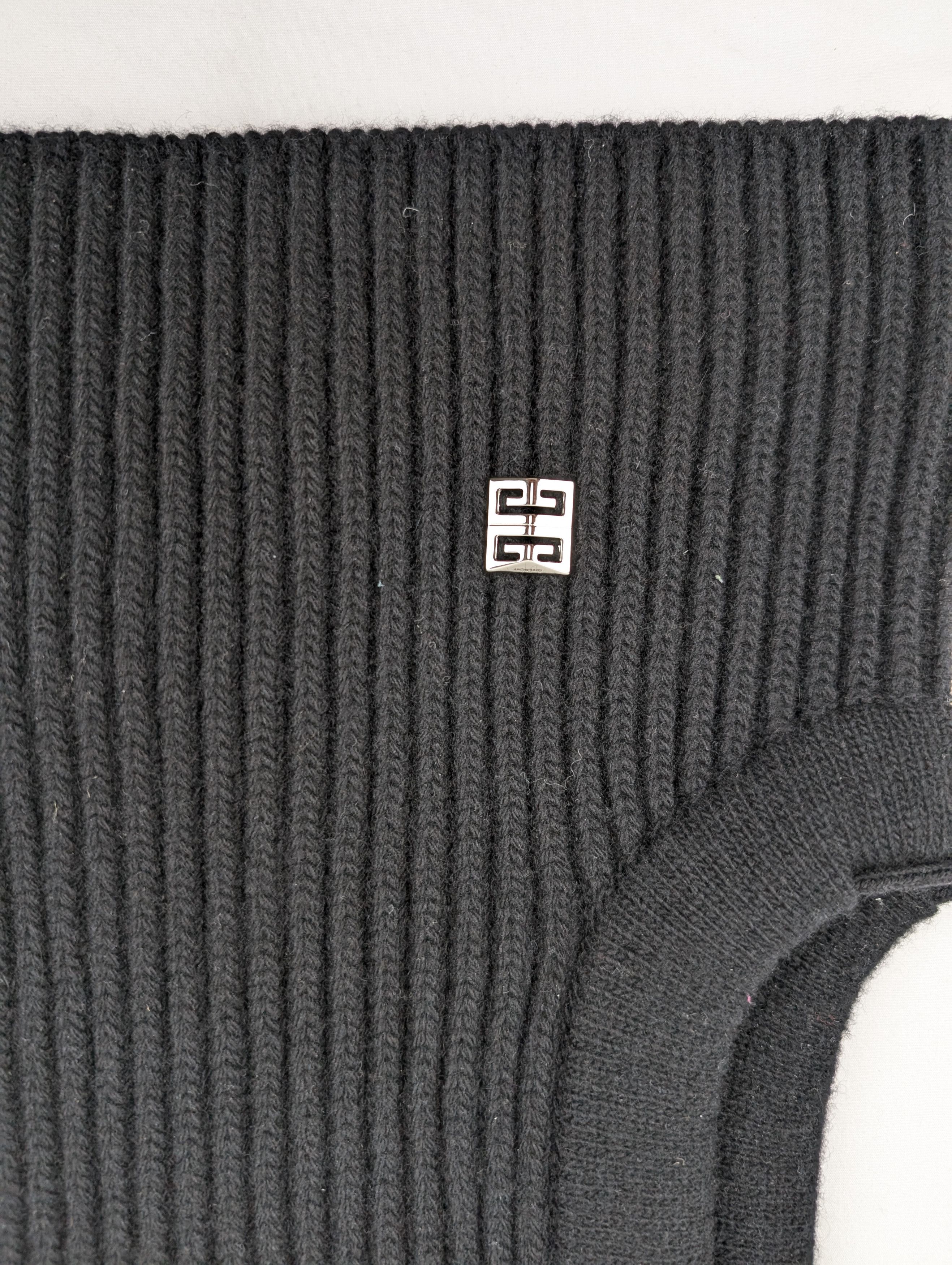 Givenchy o1rshd1 Size: OS / Wool & Cashmere Balaclava in Black Size ONE SIZE - 3 Thumbnail