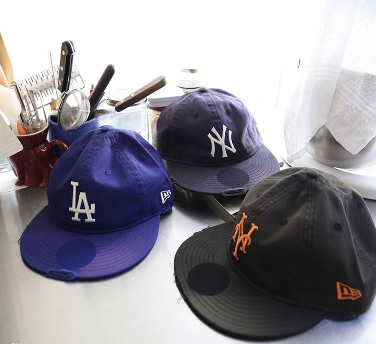 New Era Fade Distressed Boro New York Mets Japan Exclusive Size ONE SIZE - 3 Thumbnail