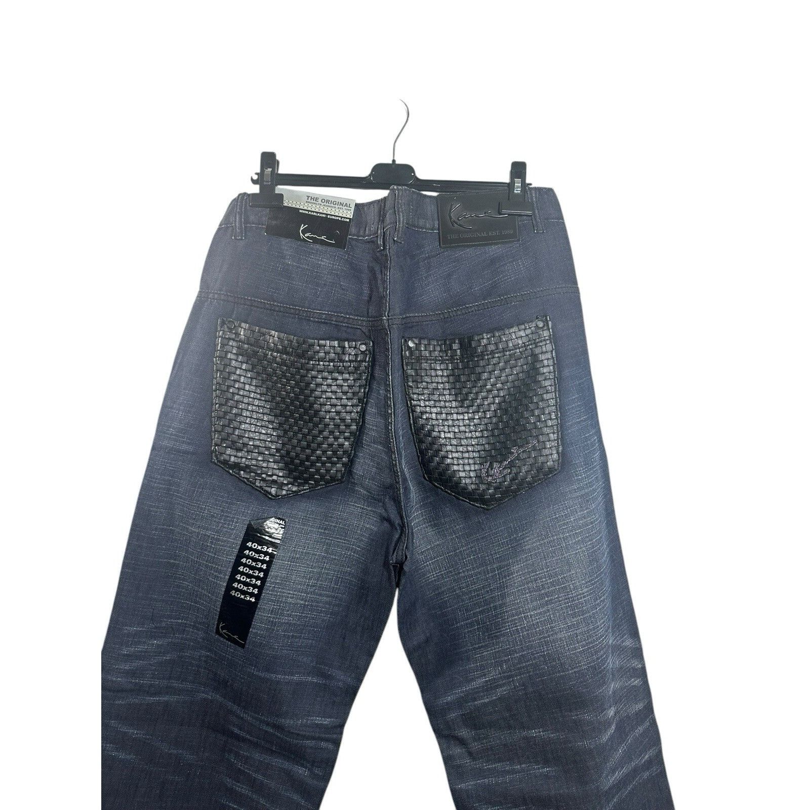 Karl Kani Vintage Karl Kani Jeans 40x34 Denim Hip Hop Baggy Y2K 90’s 2 Size US 40 / EU 56 - 4 Thumbnail