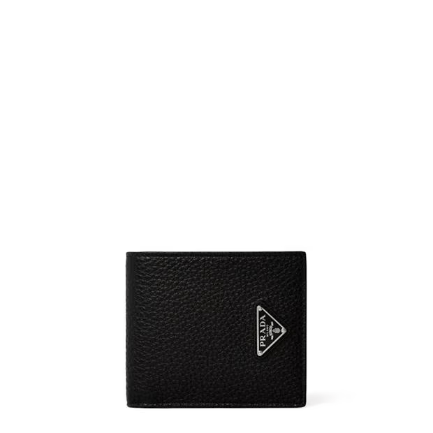 Prada Logo Leather Wallet Size ONE SIZE - 1 Thumbnail