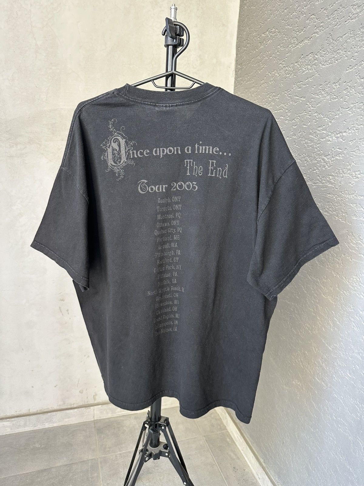 Vintage Rare Mudvayne 2003 Vintage Tour T-Shirt Size US XL / EU 56 / 4 - 9 Thumbnail