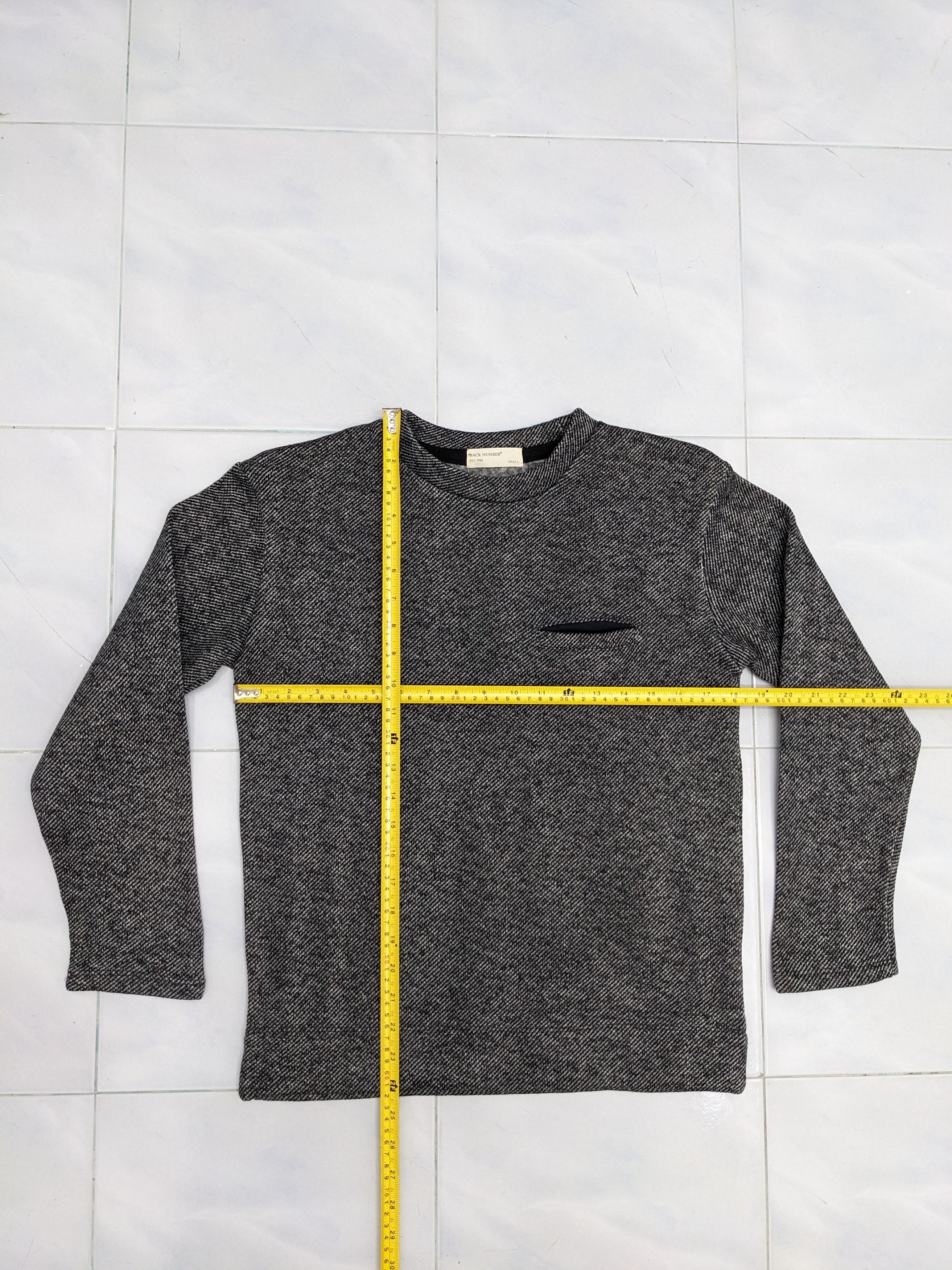 Japanese Brand JAPANESE BRAND BACK NUMBER SINGLE POCKET SWEATSHIRT Size US S / EU 44-46 / 1 - 6 Thumbnail