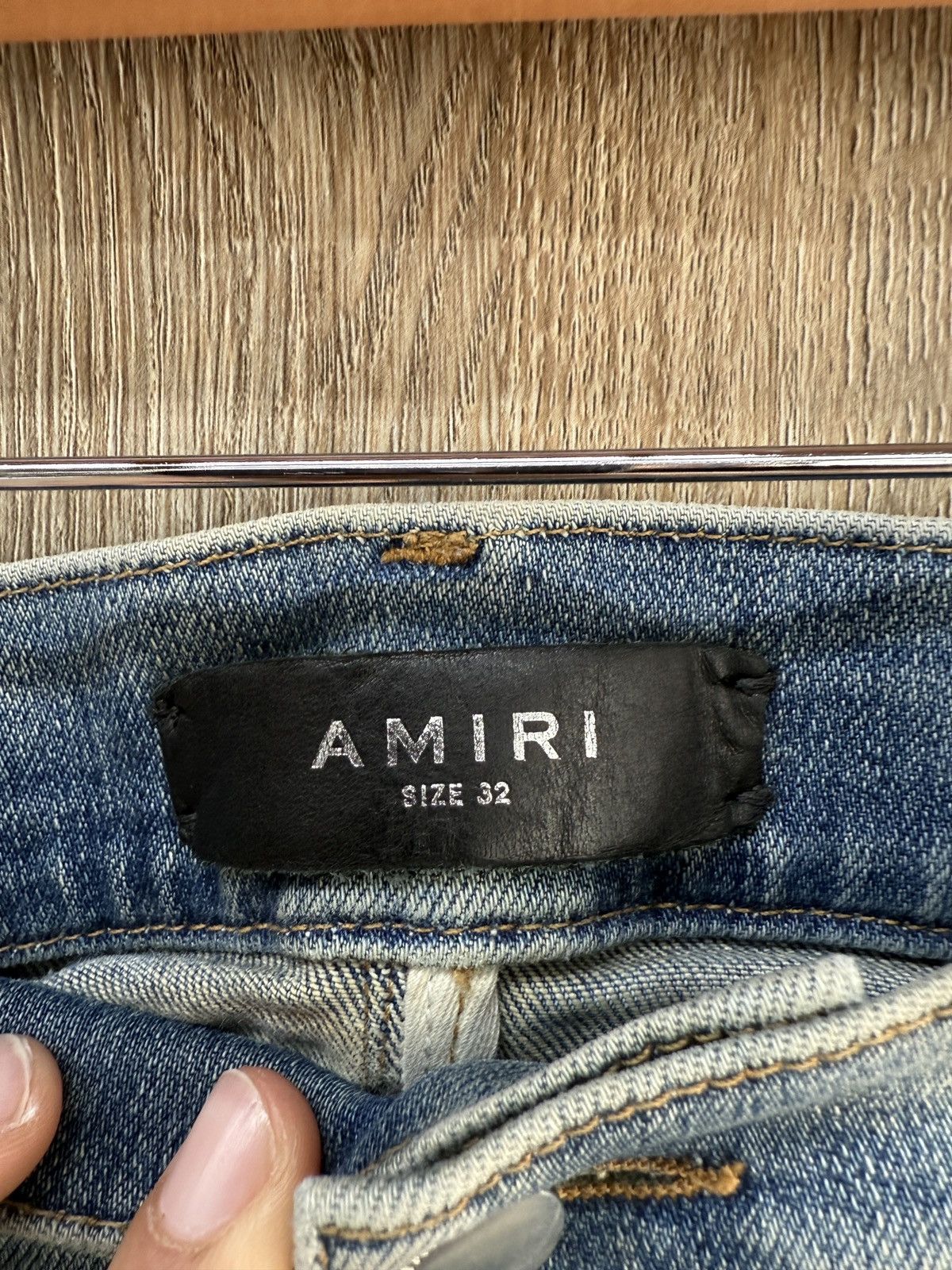 Amiri Amiri Blue denim Jeans Size US 32 / EU 48 - 6 Thumbnail