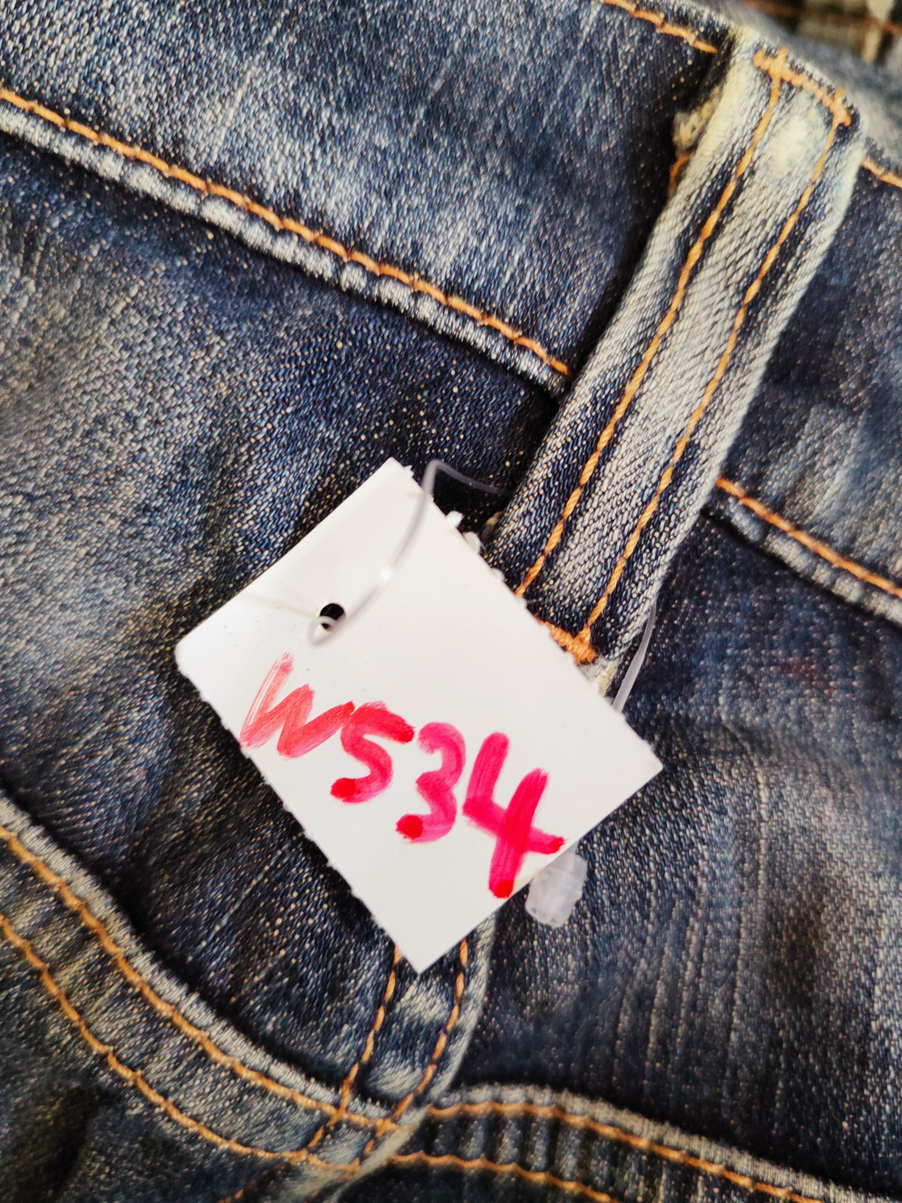 Edwin Edwin Dark Blue Distressed Ripped Jeans #W534 Size US 32 / EU 48 - 18 Thumbnail