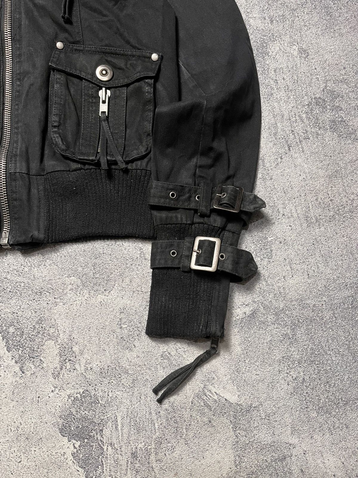 Le Grande Bleu (L.G.B.) Bondage Jacket Double Zipper CRYX LGB Style Size US S / EU 44-46 / 1 - 8 Thumbnail