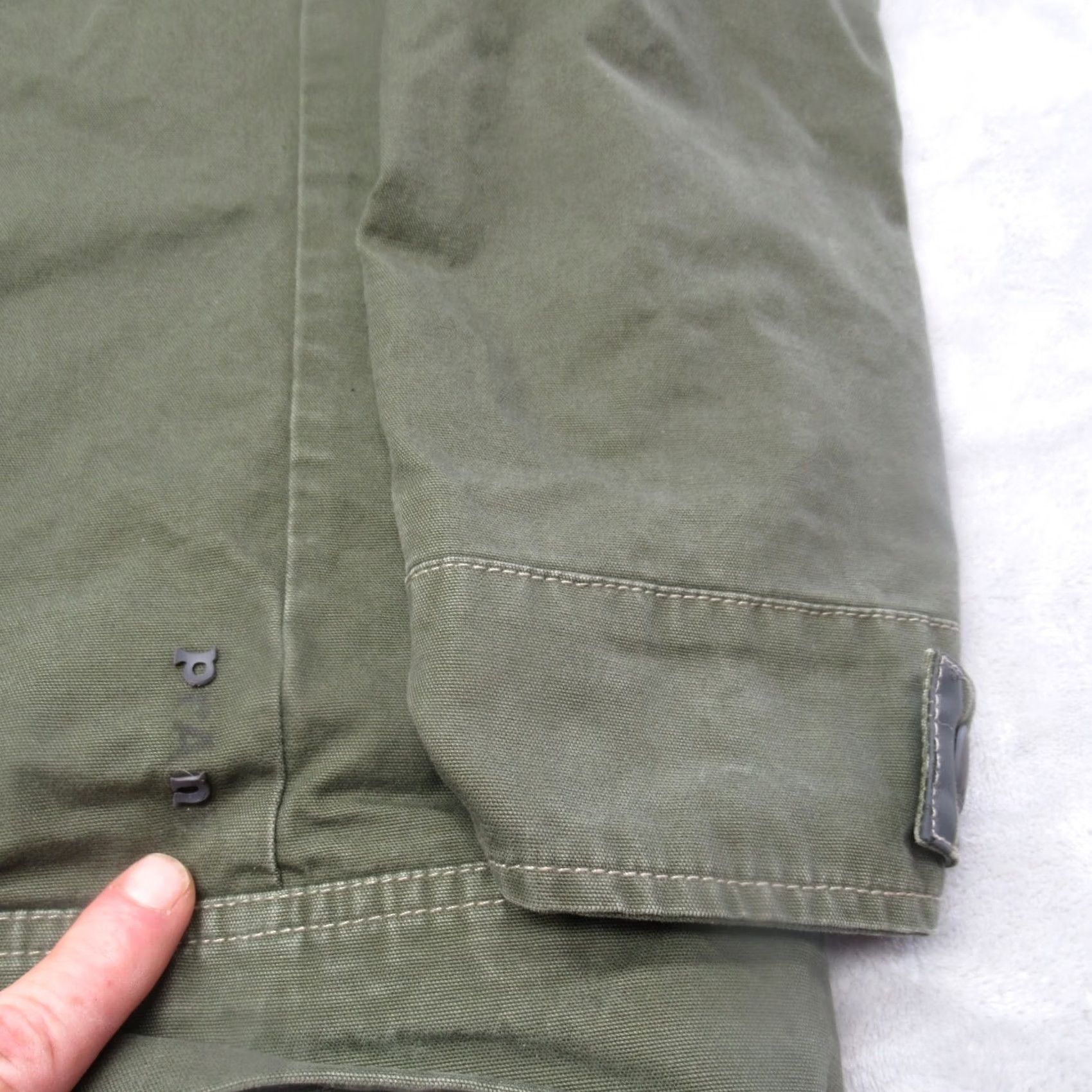 Prana prAna Jacket Womens Medium Green Canvas Pockets Insulated Quilt Lined Full Zip Jacket Size M / US 6-8 / IT 42-44 - 5 Thumbnail