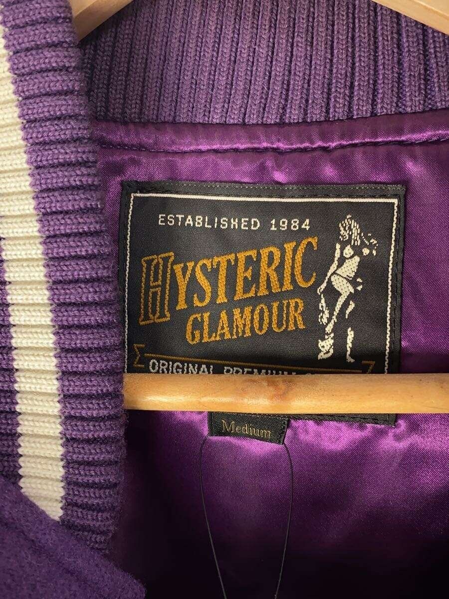 Hysteric Glamour Hysteric Glamour Stadium Jacket Purple Size US M / EU 48-50 / 2 - 3 Thumbnail