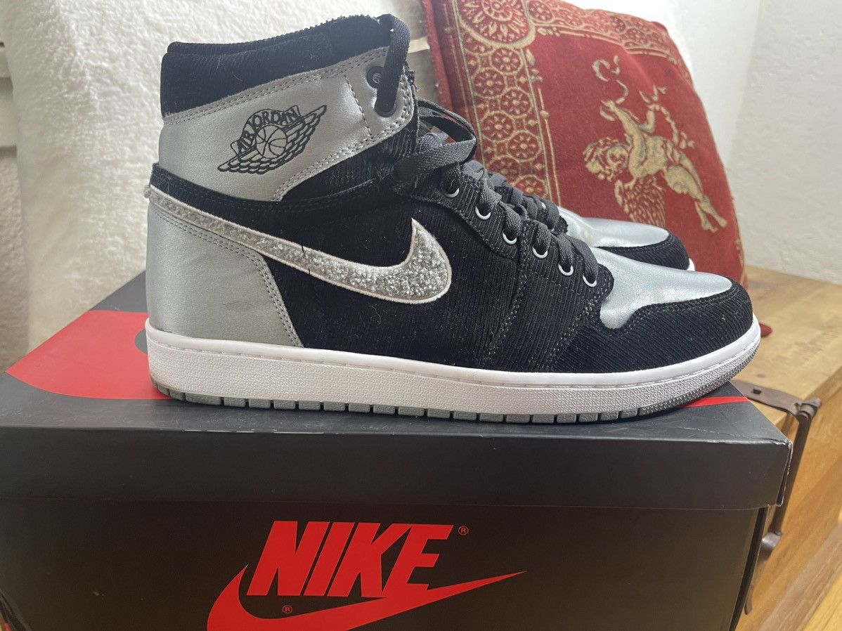 Jordan Brand Jordan 1 Retro High OG Satin Shadow Aleali May Size US 13 / EU 46 - 1 Thumbnail