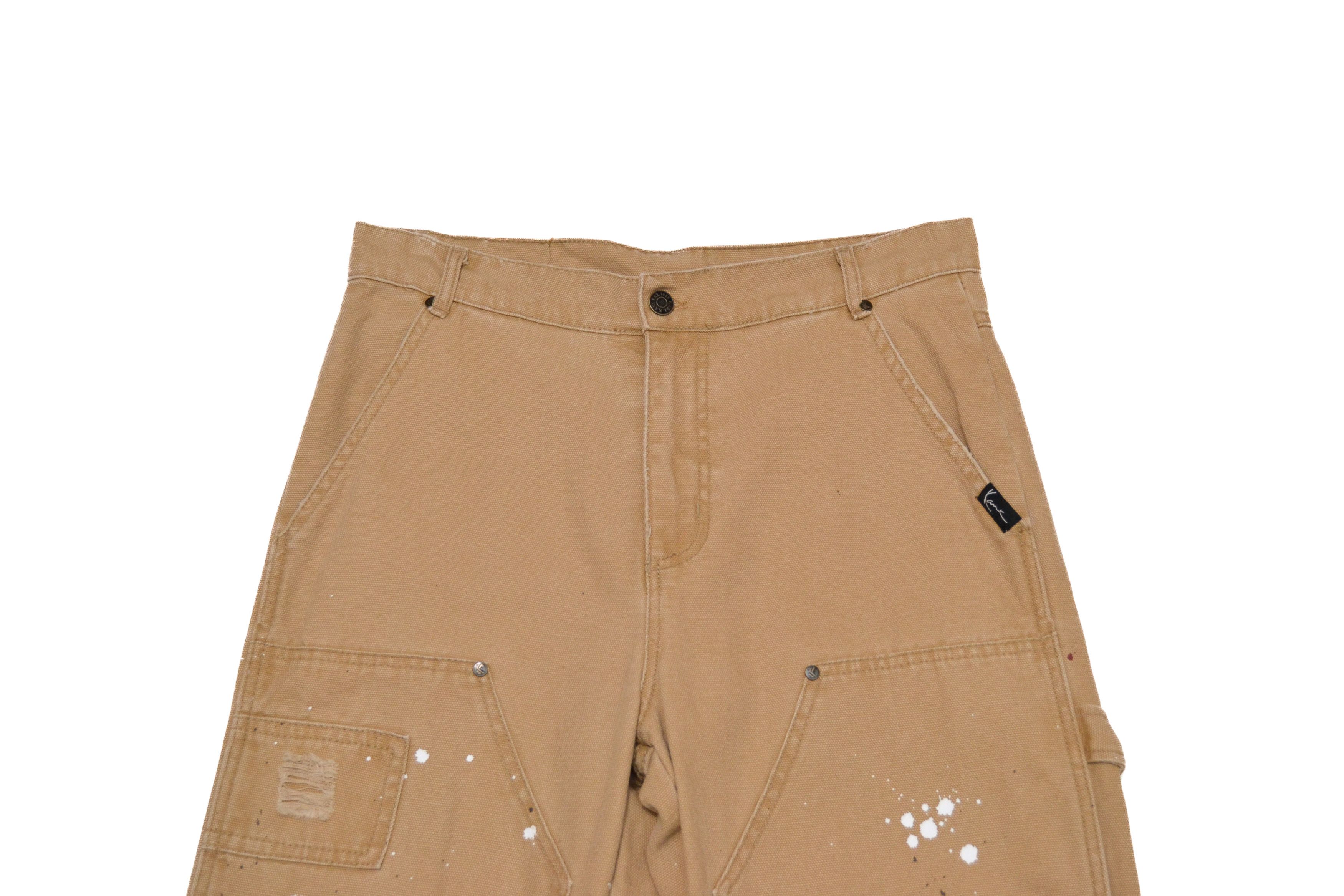 Karl Kani Karl Kani Men’s Carpenter Jeans Denim Brown Pants Size US 32 / EU 48 - 2 Thumbnail