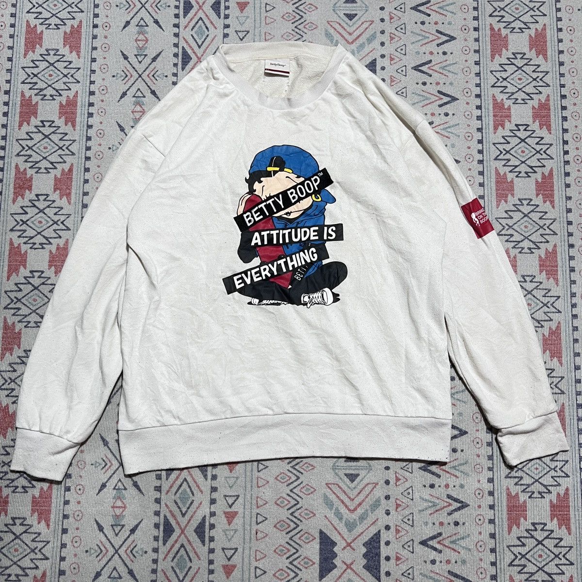 Cartoon Network Betty Boops X Skate Thrashed Condition Size US L / EU 52-54 / 3 - 2 Thumbnail