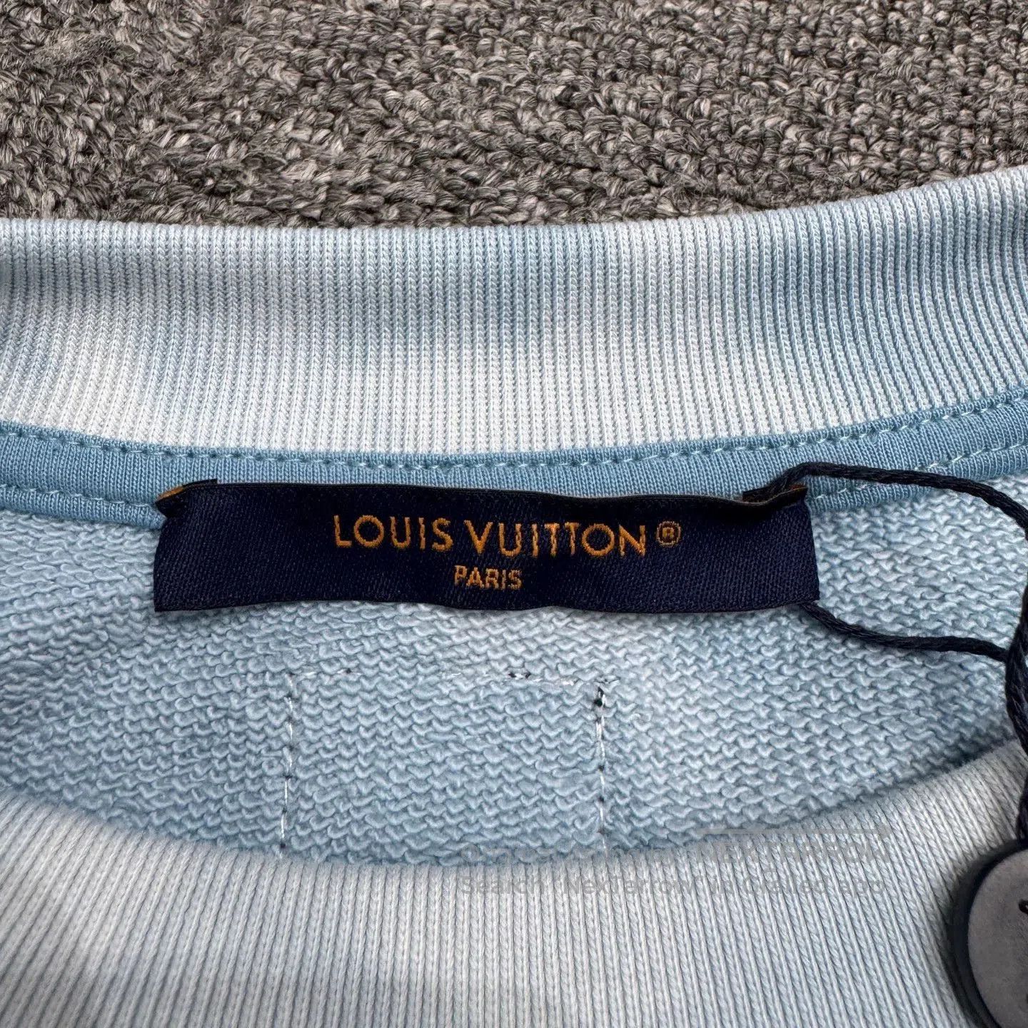 Louis Vuitton Blue Tie-Dye Sweatshirt Size S. Size US S / EU 44-46 / 1 - 2 Thumbnail