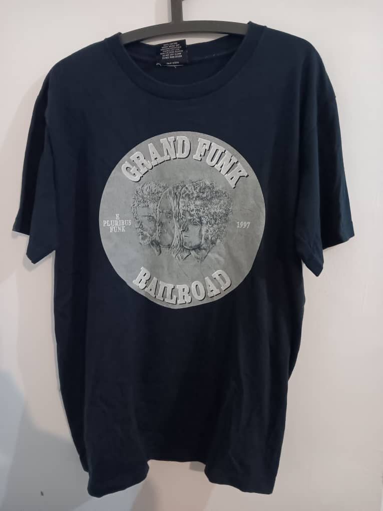 Band Tees × Vintage VINTAGE GRAND FUNK RAILROAD 1990S T-SHIRT Size US L / EU 52-54 / 3 - 1 Thumbnail