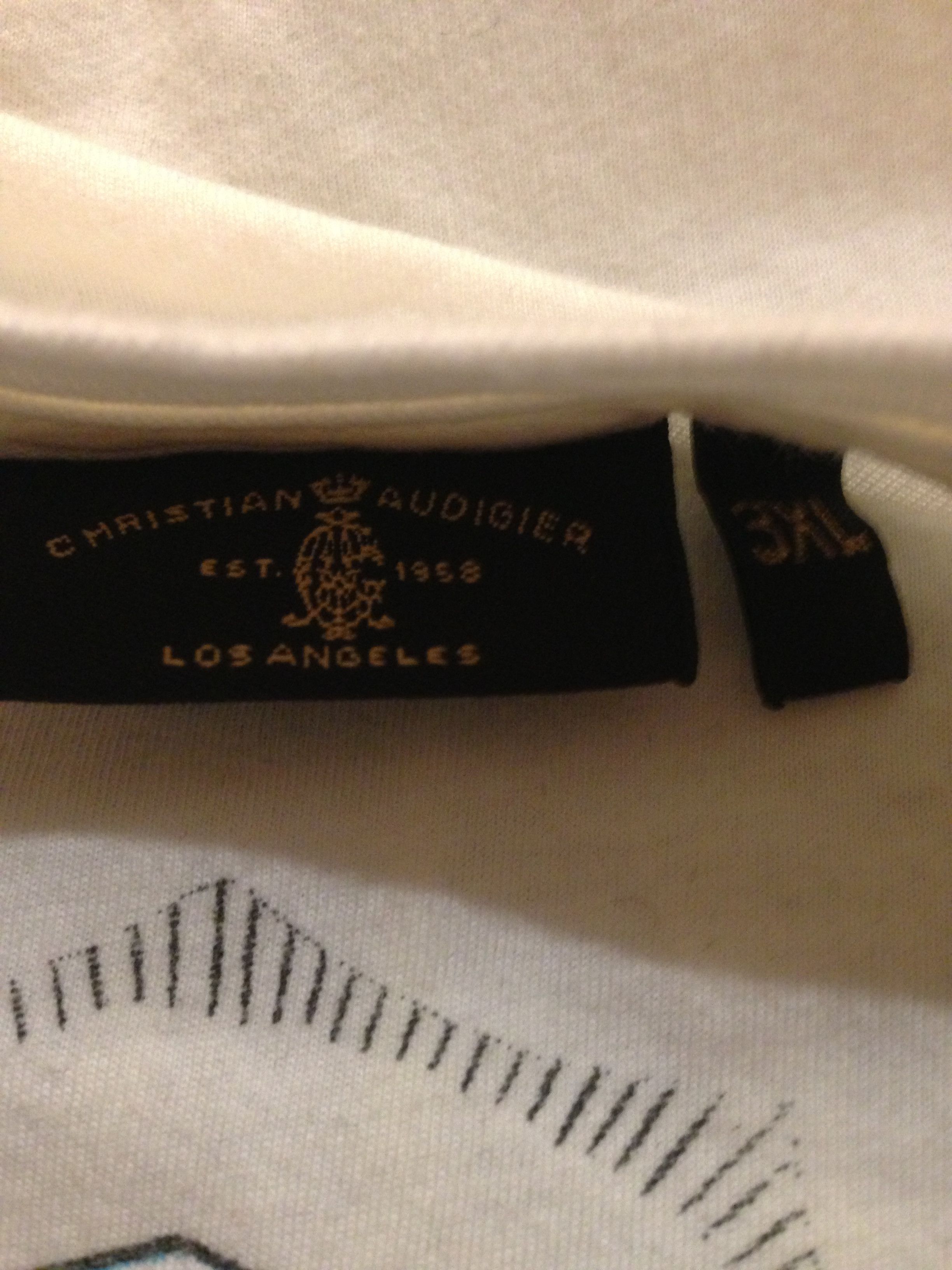 Christian Audigier The World Is Yours and Soul of Gold T-Shirt Size US XXL / EU 58 / 5 - 7 Thumbnail