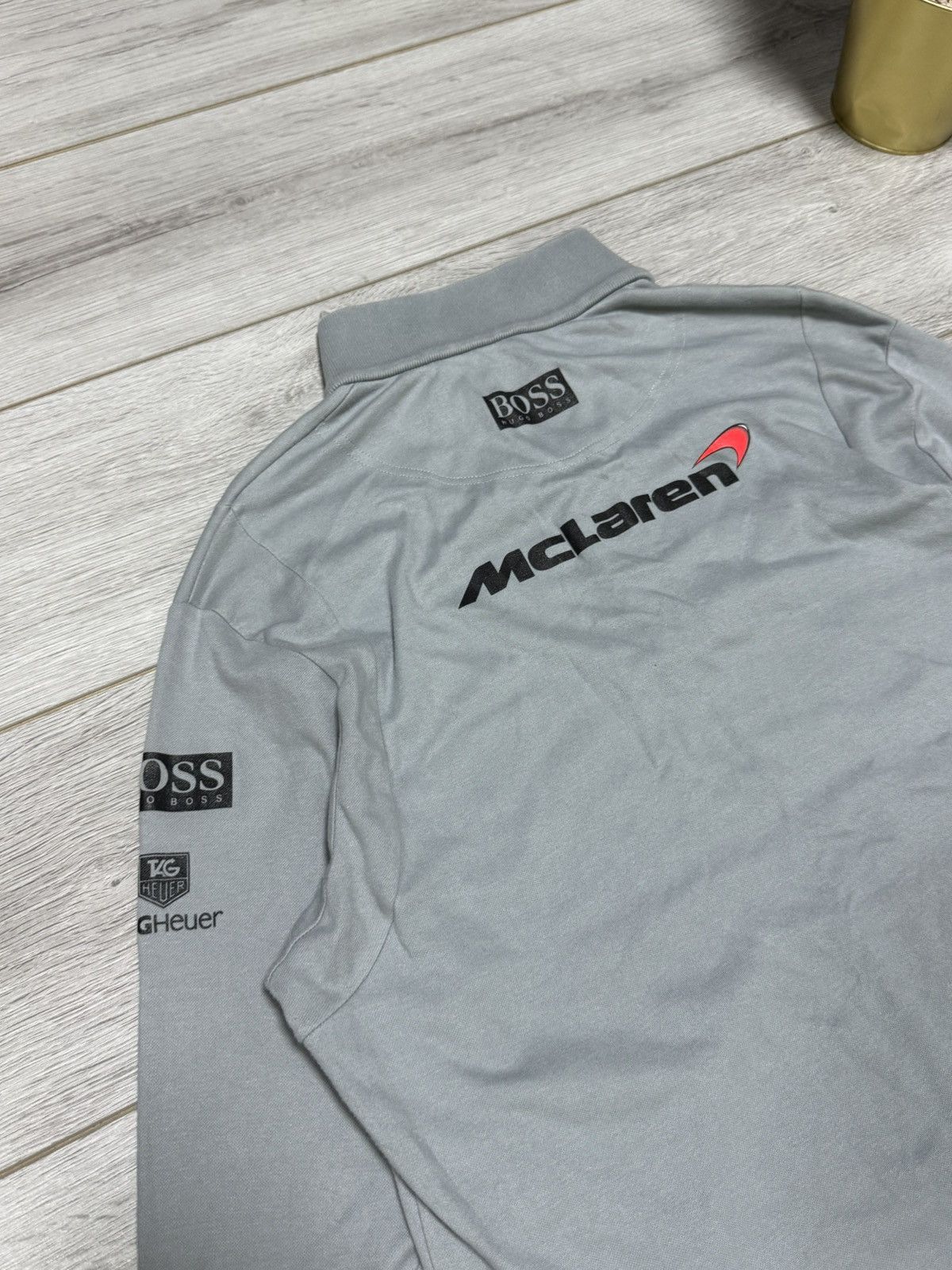 Hugo Boss × Mercedes-Benz BOSS x Mercedes McLaren quarter zip 1/4 sweater big logo Size US XXL / EU 58 / 5 - 3 Thumbnail