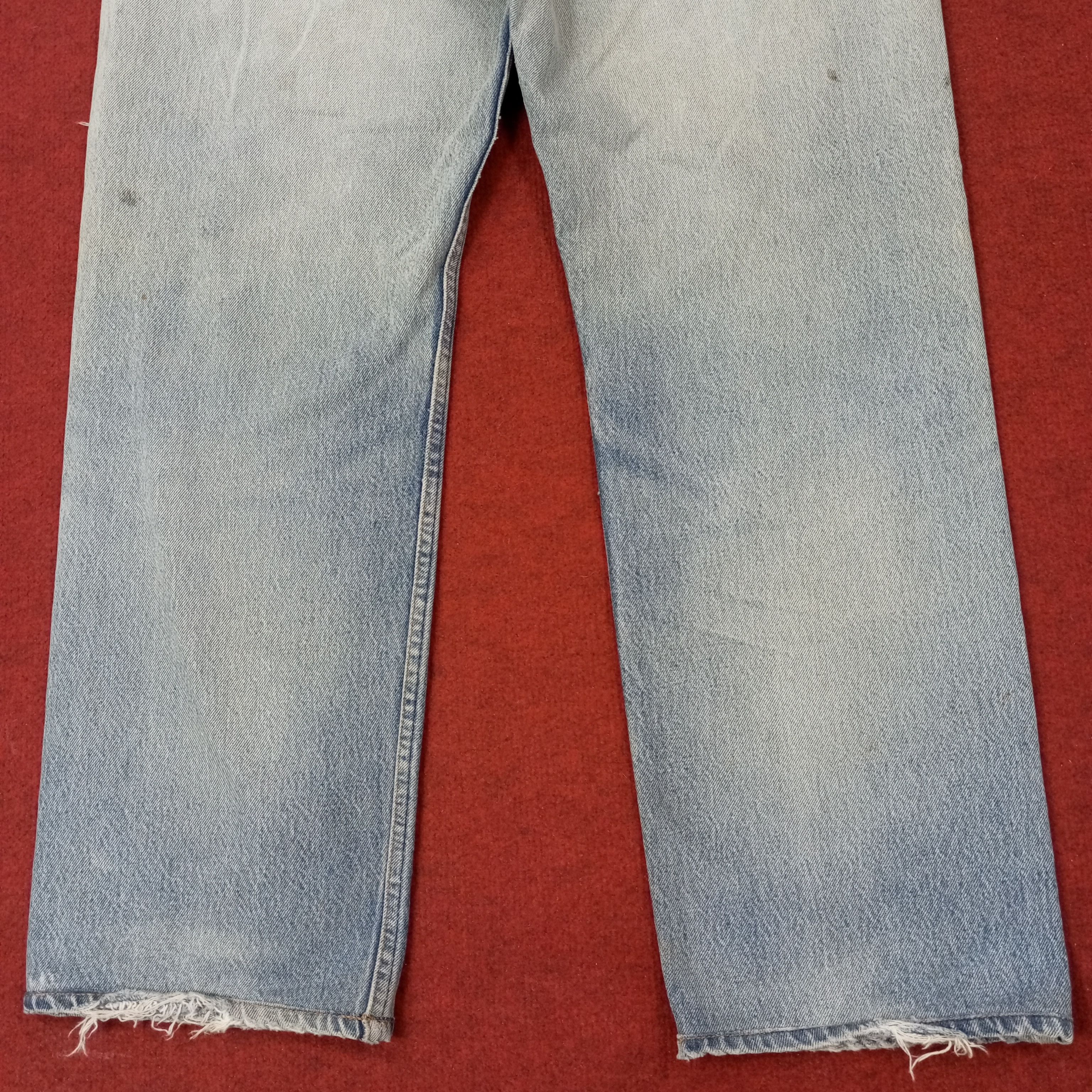 Levi's Levis Made In USA Distressed Jeans c252n11 Size US 36 / EU 52 - 6 Thumbnail