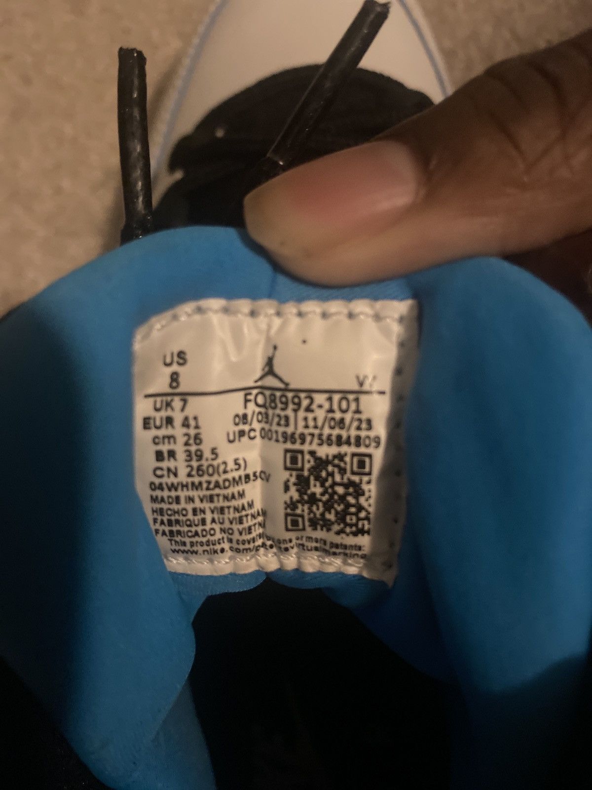 Jordan Brand Jordan 9 powder blue Size US 8 / EU 41 - 6 Thumbnail