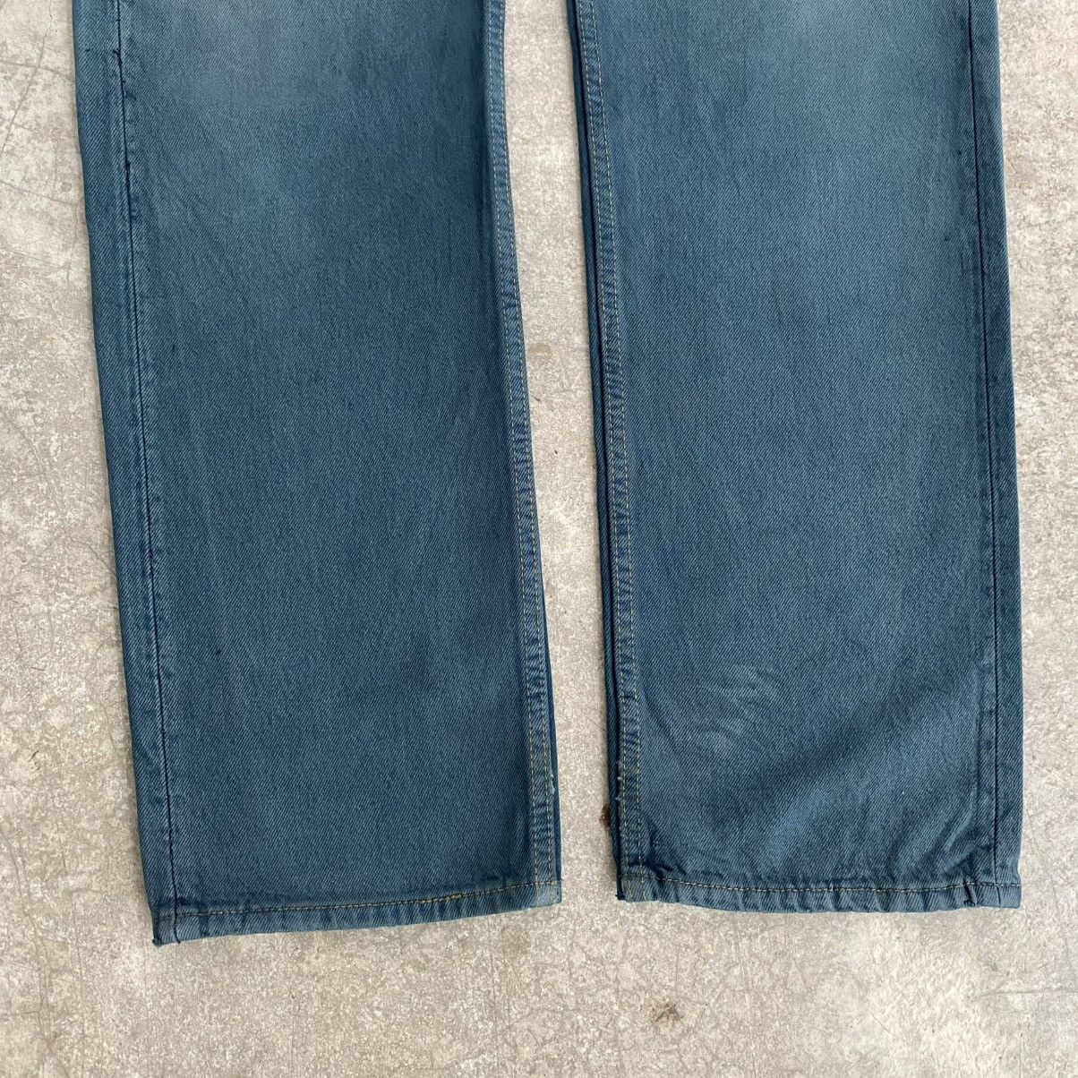 Levi's Vintage Late 80’s Levis 501 Faded Hunter Green Jeans Size US 32 / EU 48 - 6 Thumbnail