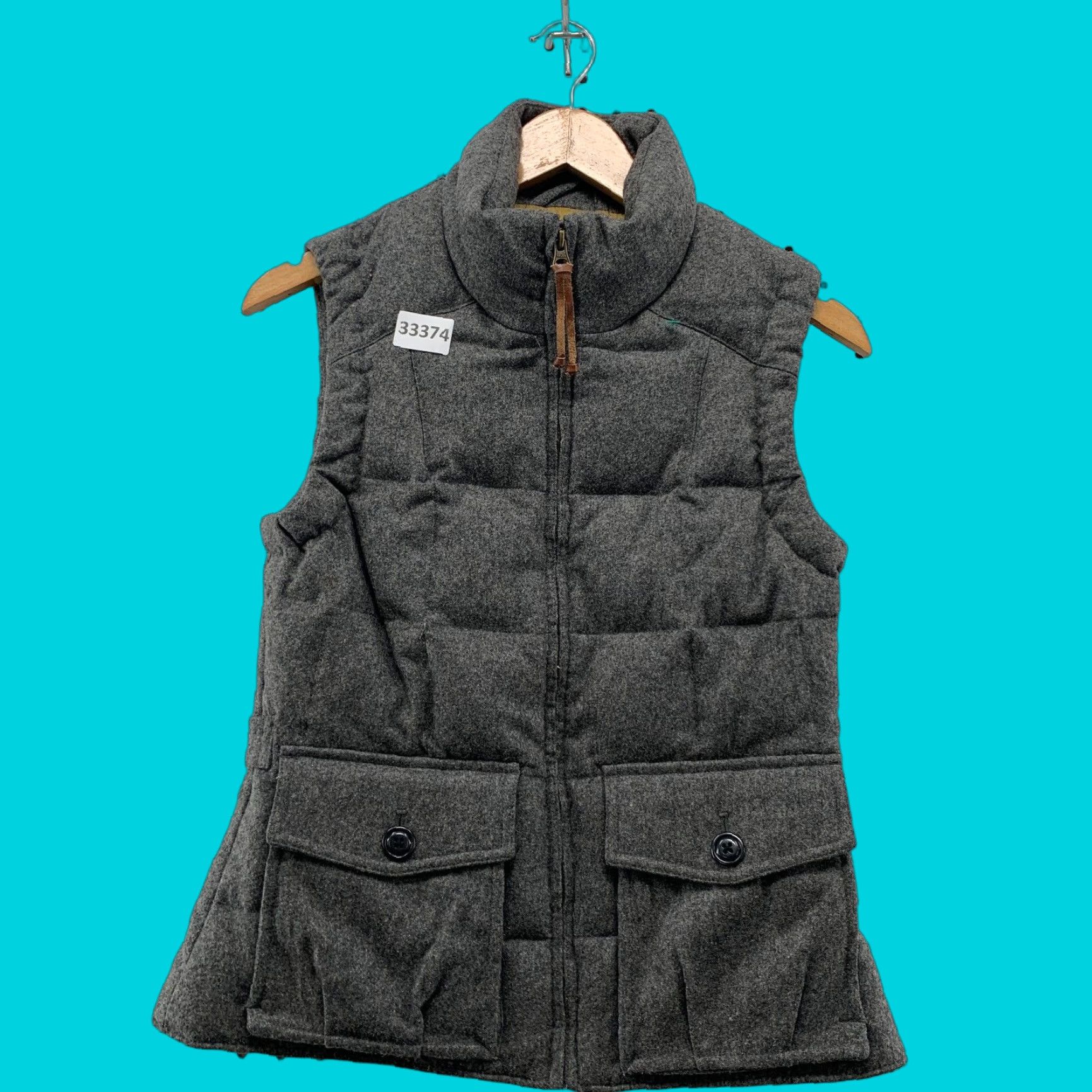 Eddie Bauer VINTAGE Eddie Bauer Down Vest Women XS Gray 550 Yukon Model 16x23 Size XS / US 0-2 / IT 36-38 - 1 Thumbnail