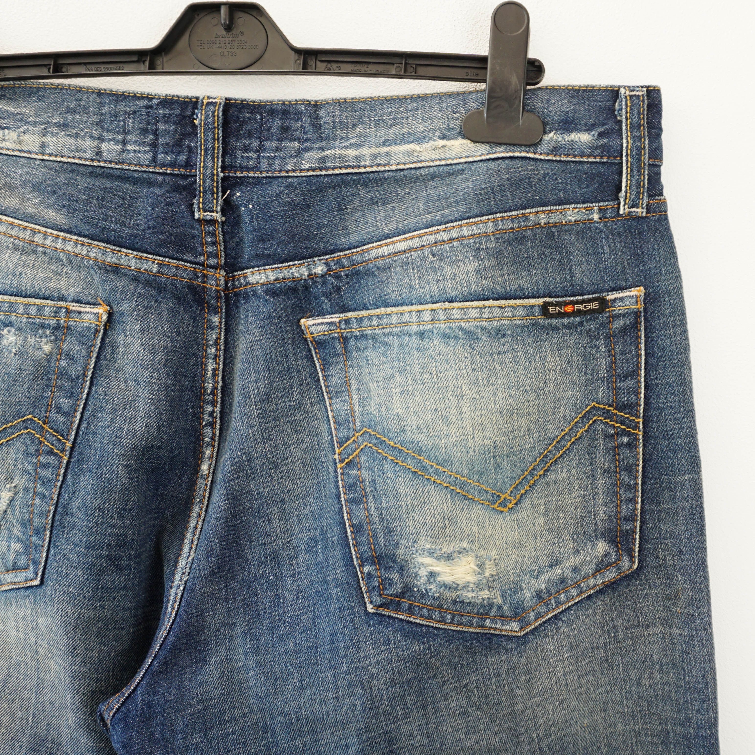 Energie ENERGIE Y2K Washed Vintage Jeans Size US 36 / EU 52 - 4 Thumbnail