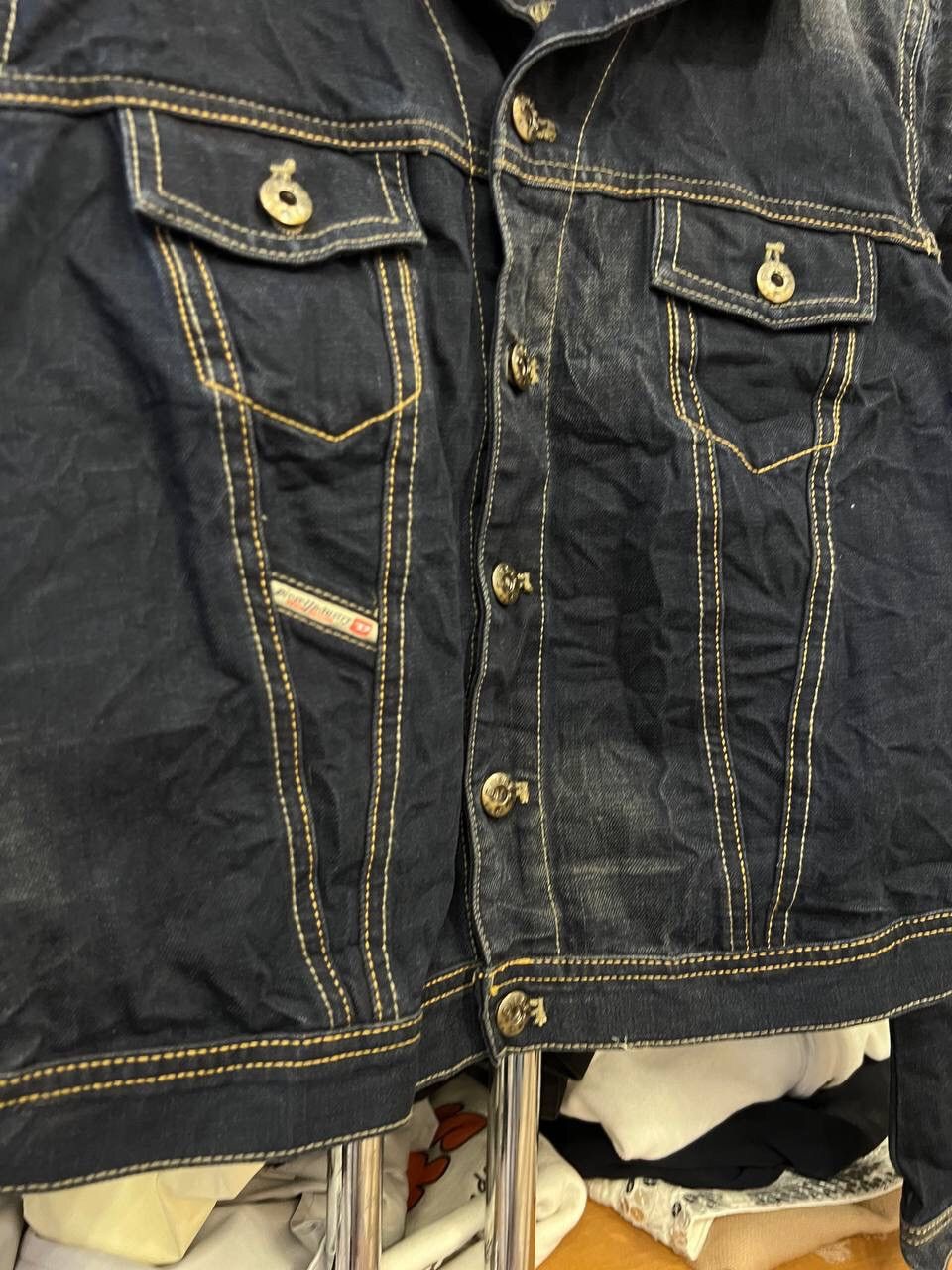 Diesel Diesel Women Blue Denim Cropped Y2K Jacket Size M / US 6-8 / IT 42-44 - 6 Thumbnail