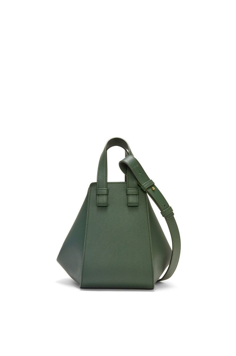 Loewe o1in1g0426 Size: OS / Compact Hammock Bag in Bottle Green Size ONE SIZE - 7 Thumbnail