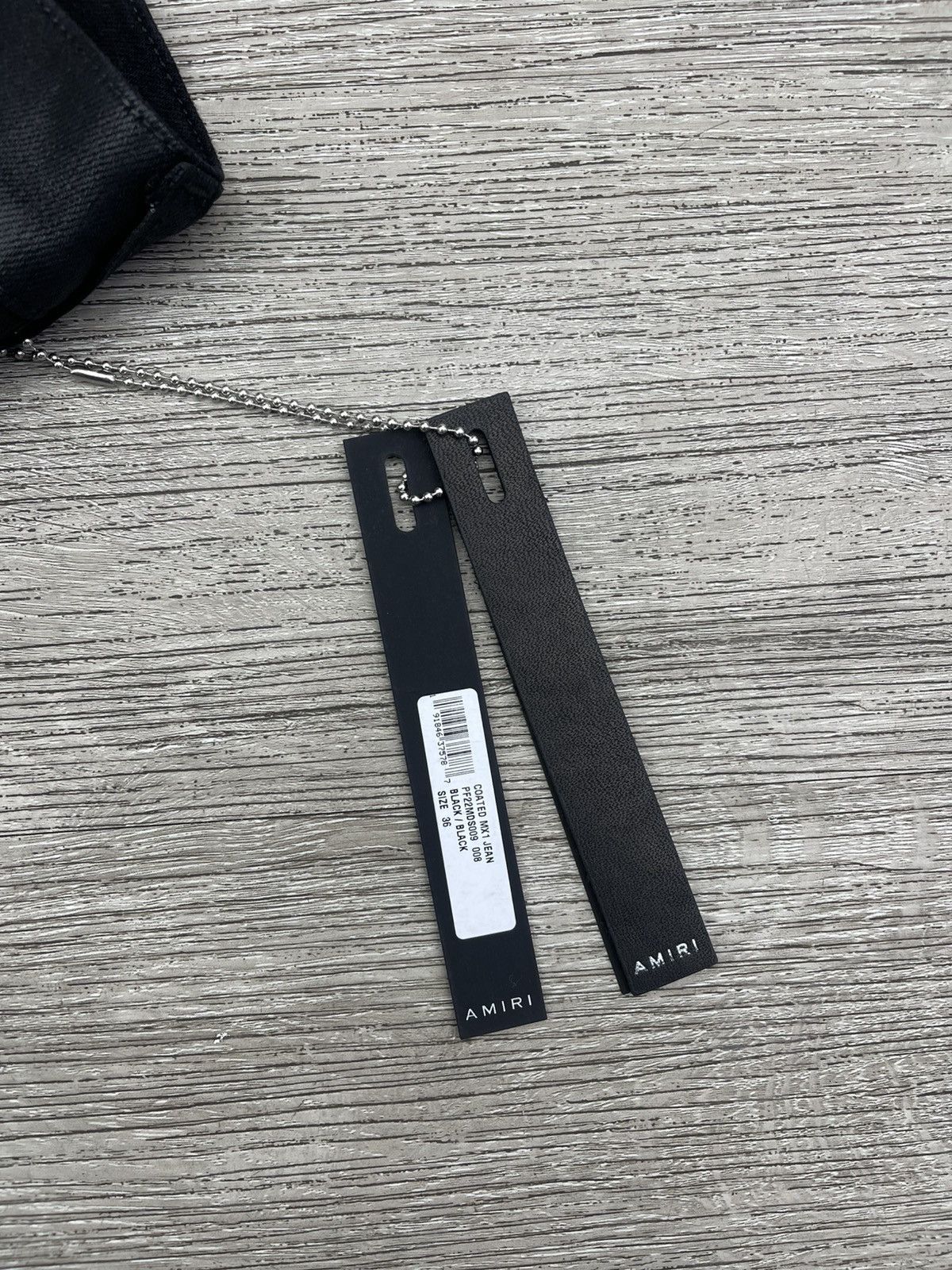 Amiri Amiri Mx1 black wax Size US 36 / EU 52 - 4 Thumbnail