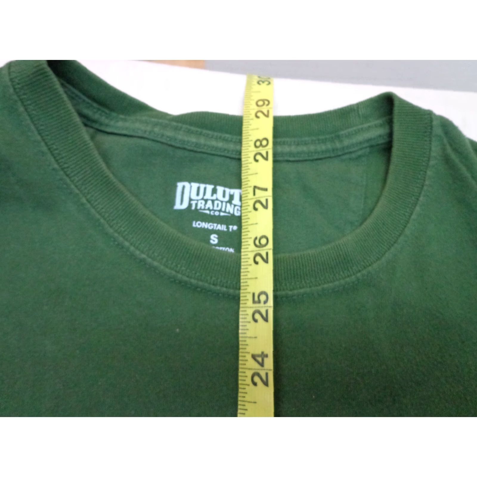 Vintage Duluth Mens T-Shirt Shirt Small Regular Green Cotton Crew Neck Short Sleeve Pockets Logo Vintage No Size US S / EU 44-46 / 1 - 7 Thumbnail