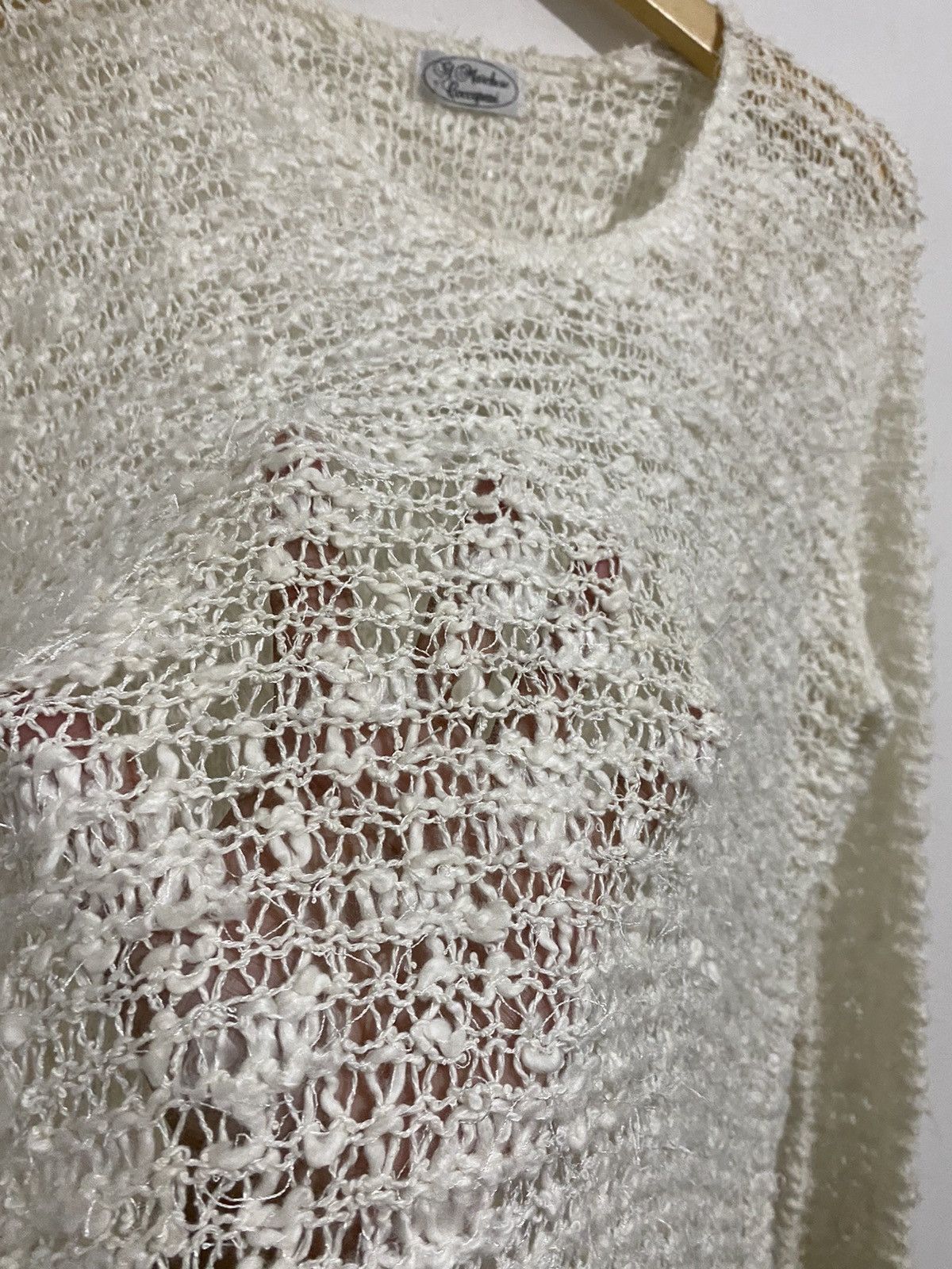 If Six Was Nine 💸BINDINGOFFER💸Knitted Fishnet Archived Styled Issey Ifsix Size US L / EU 52-54 / 3 - 3 Thumbnail