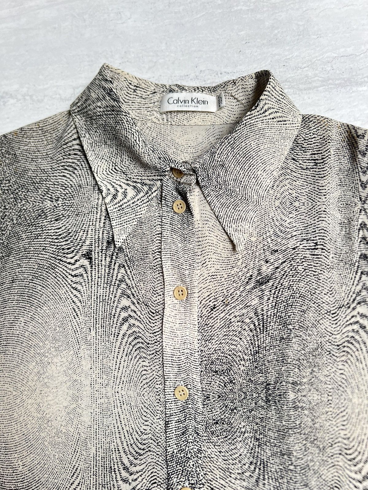Calvin Klein Calvin Klein Collection Motive Shirt Size US XS / EU 42 / 0 - 4 Thumbnail