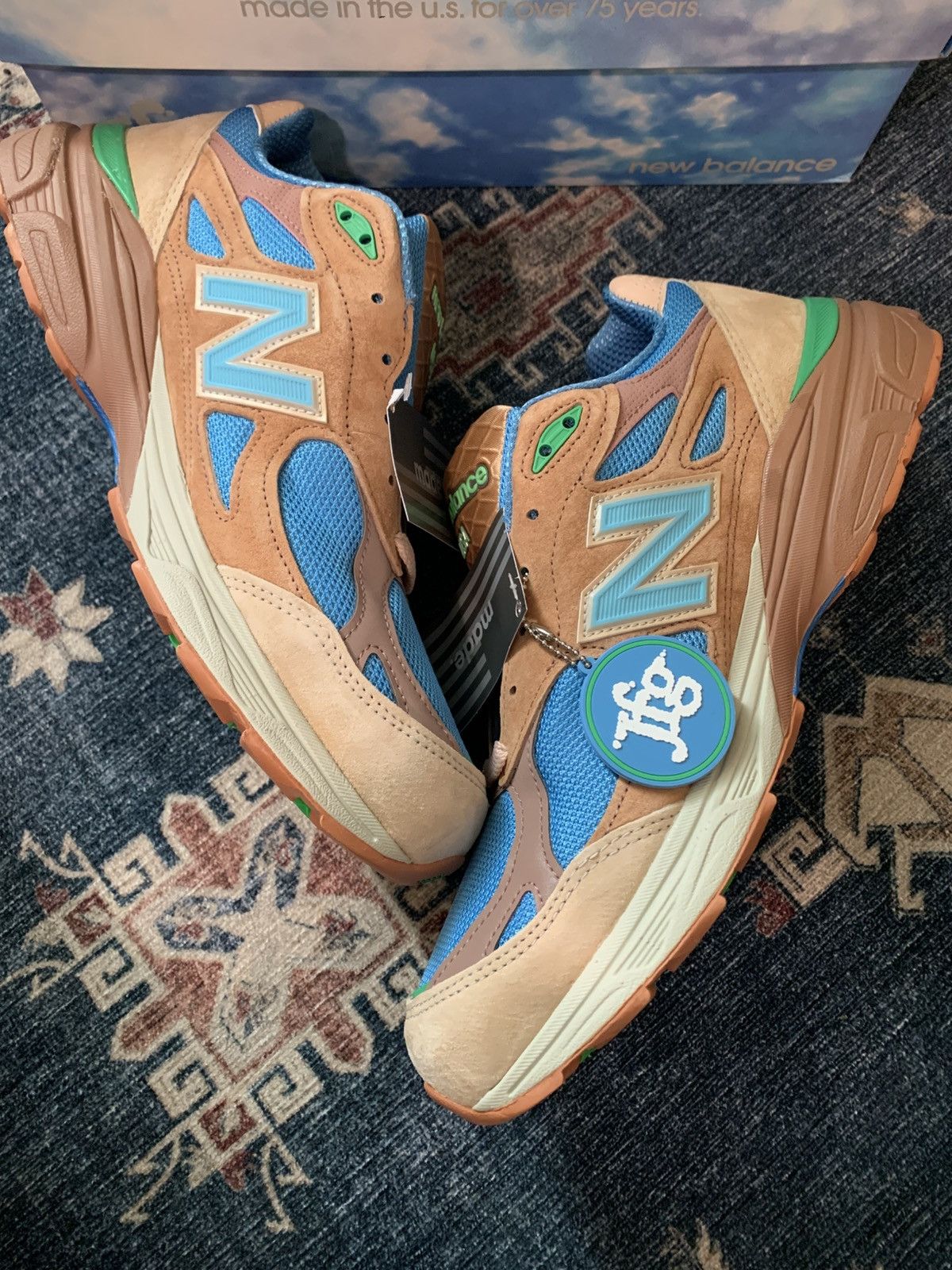 Joe Freshgoods × New Balance 2021 New Balance 990V3 JoeFreshGoods Outside Clothes Size US 11.5 / EU 44-45 - 6 Thumbnail
