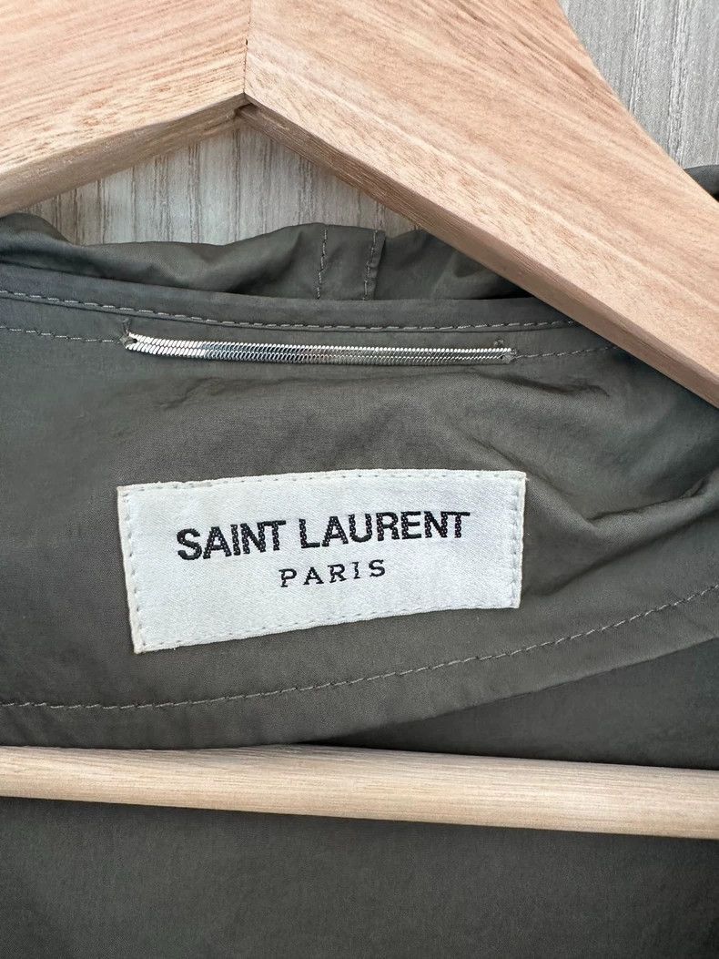 Yves Saint Laurent Yves Saint Laurent Lightweight Military Jacket with Hood-2 Size US M / EU 48-50 / 2 - 3 Thumbnail