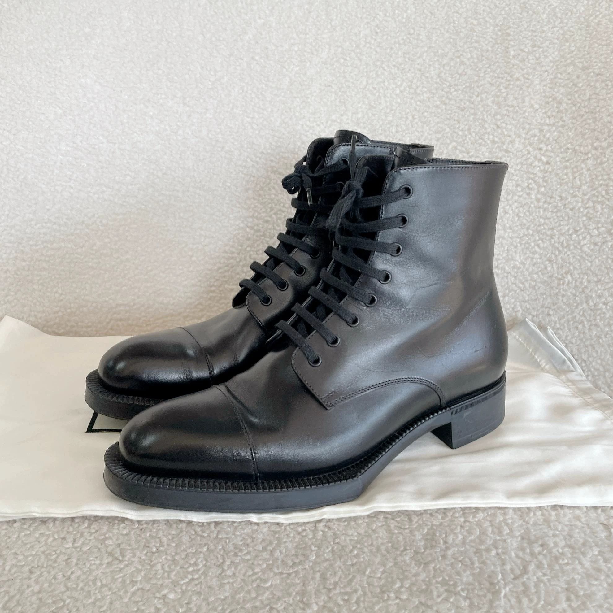 Prada Prada black short boots 35.5 Size US 5.5 / IT 35.5 - 1 Thumbnail