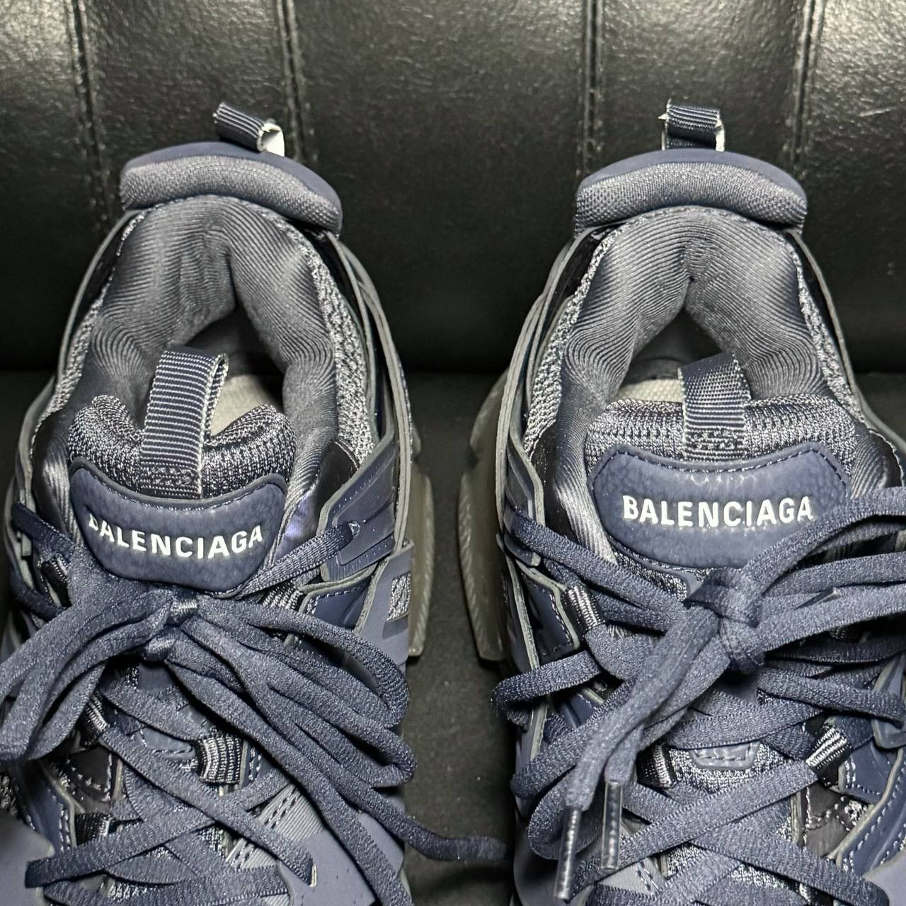Balenciaga 40 Balenciaga track 1 Crearsole Blue Gray Size US 7 / EU 40 - 9 Thumbnail