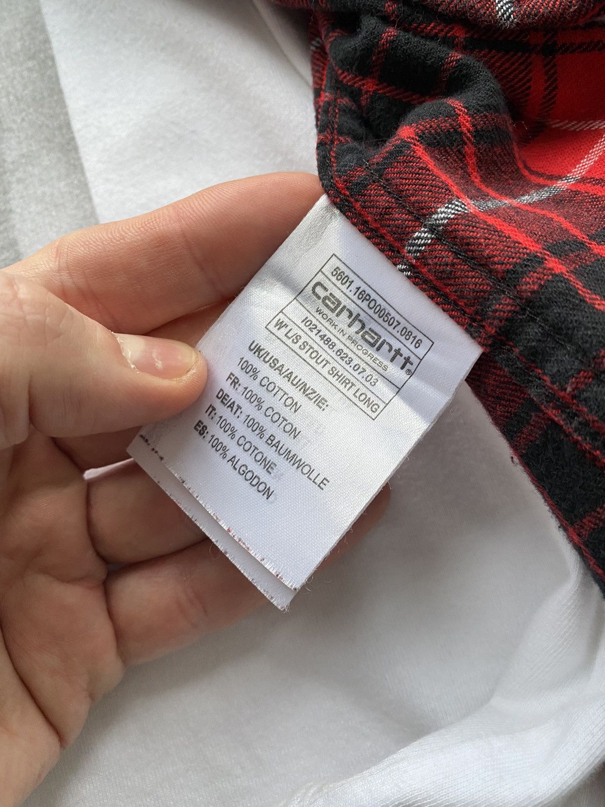 Carhartt Carhartt Flannel Checkered Shirt Size US S / EU 44-46 / 1 - 7 Thumbnail
