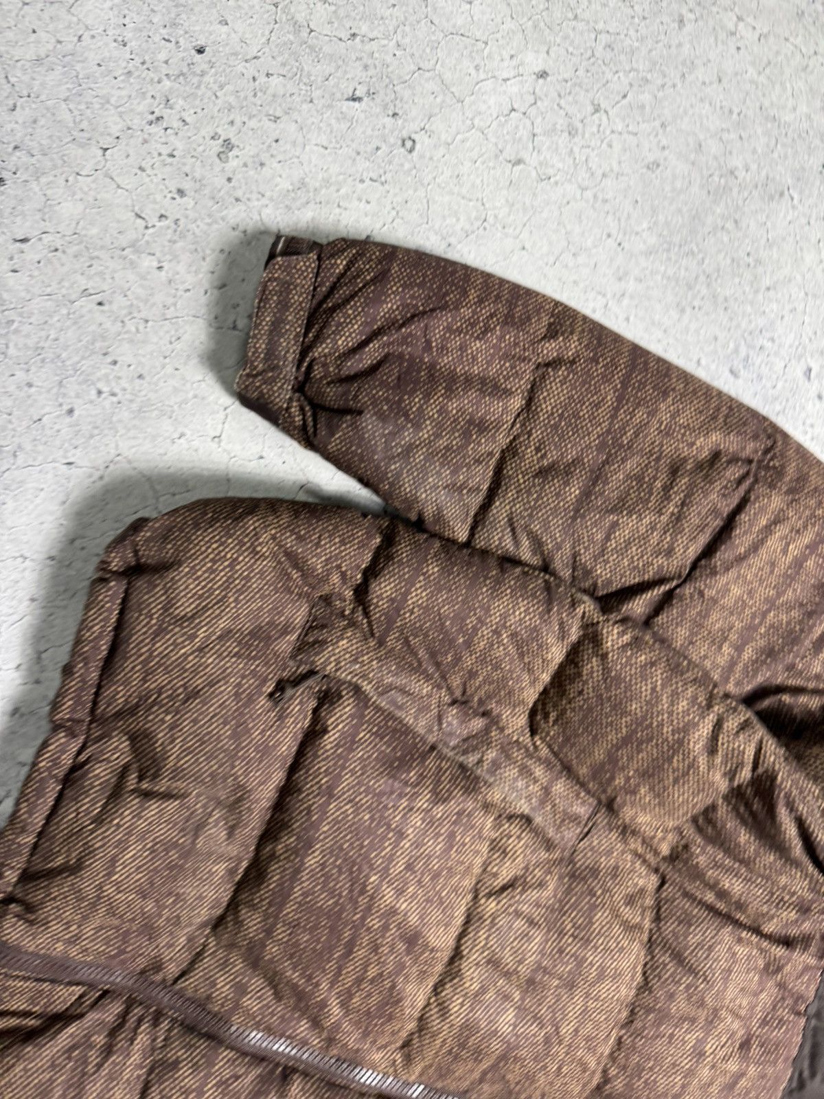 The North Face Vintage The North Face Brown Hype Puffer Down Jacket Size US L / EU 52-54 / 3 - 3 Thumbnail