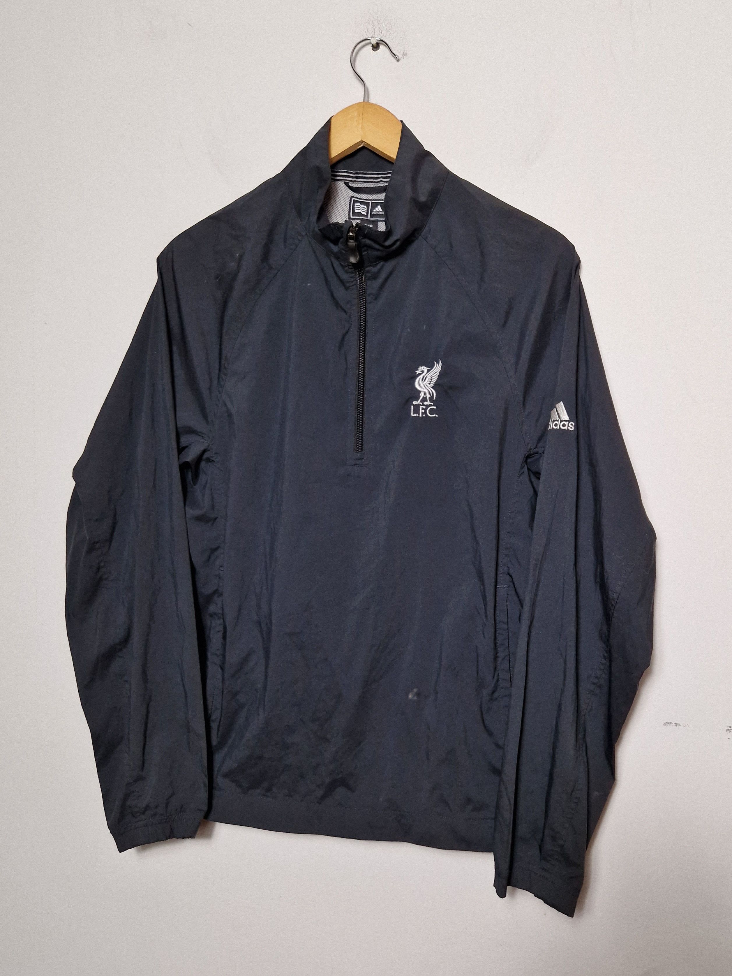 Adidas Adidas Liverpool FC 2009 y2k windbreaker anorak jacket Size US S / EU 44-46 / 1 - 1 Thumbnail