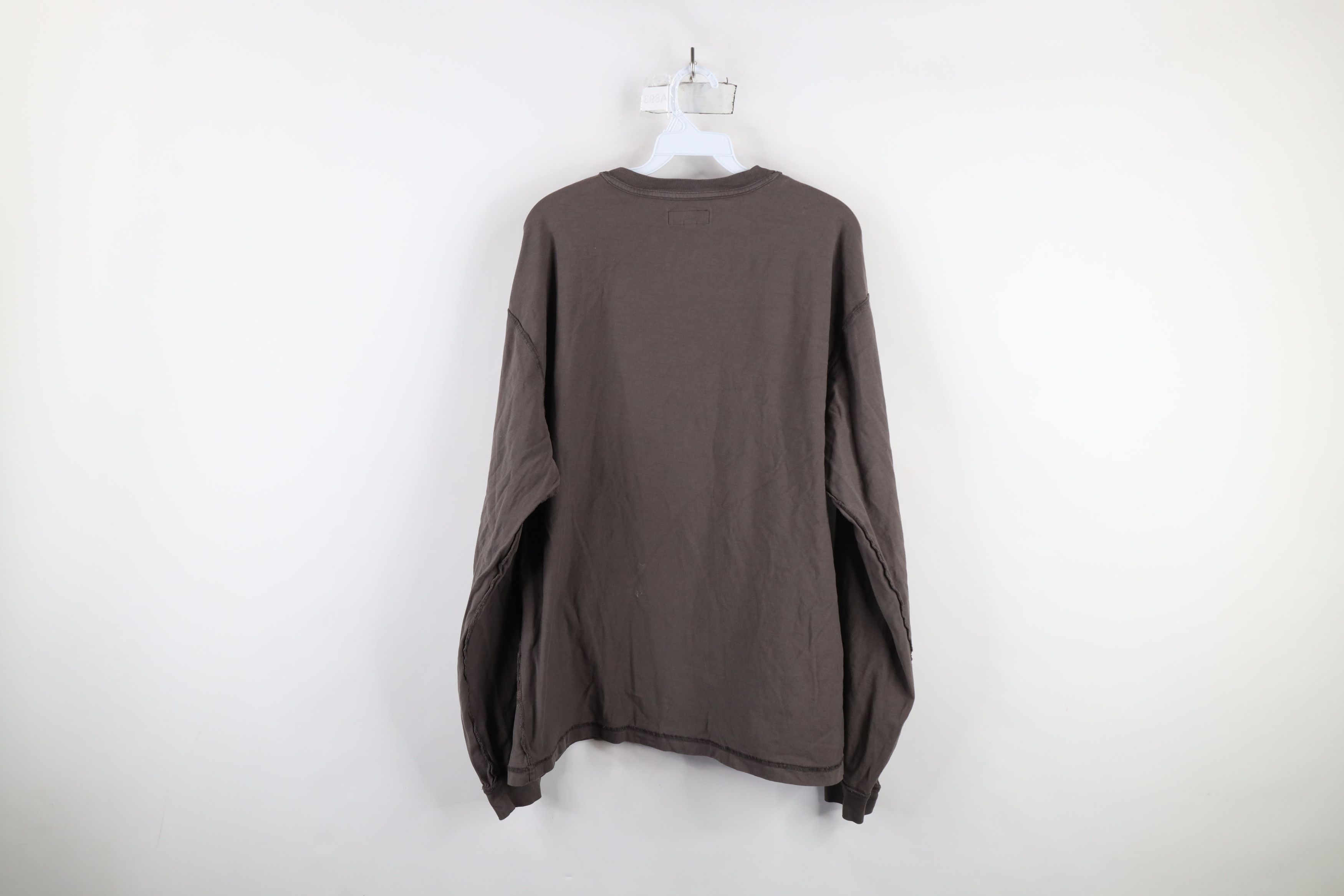 Stussy × Vintage Vintage Stussy Out Inside Out Long Sleeve T-Shirt Gray Size US XL / EU 56 / 4 - 11 Thumbnail