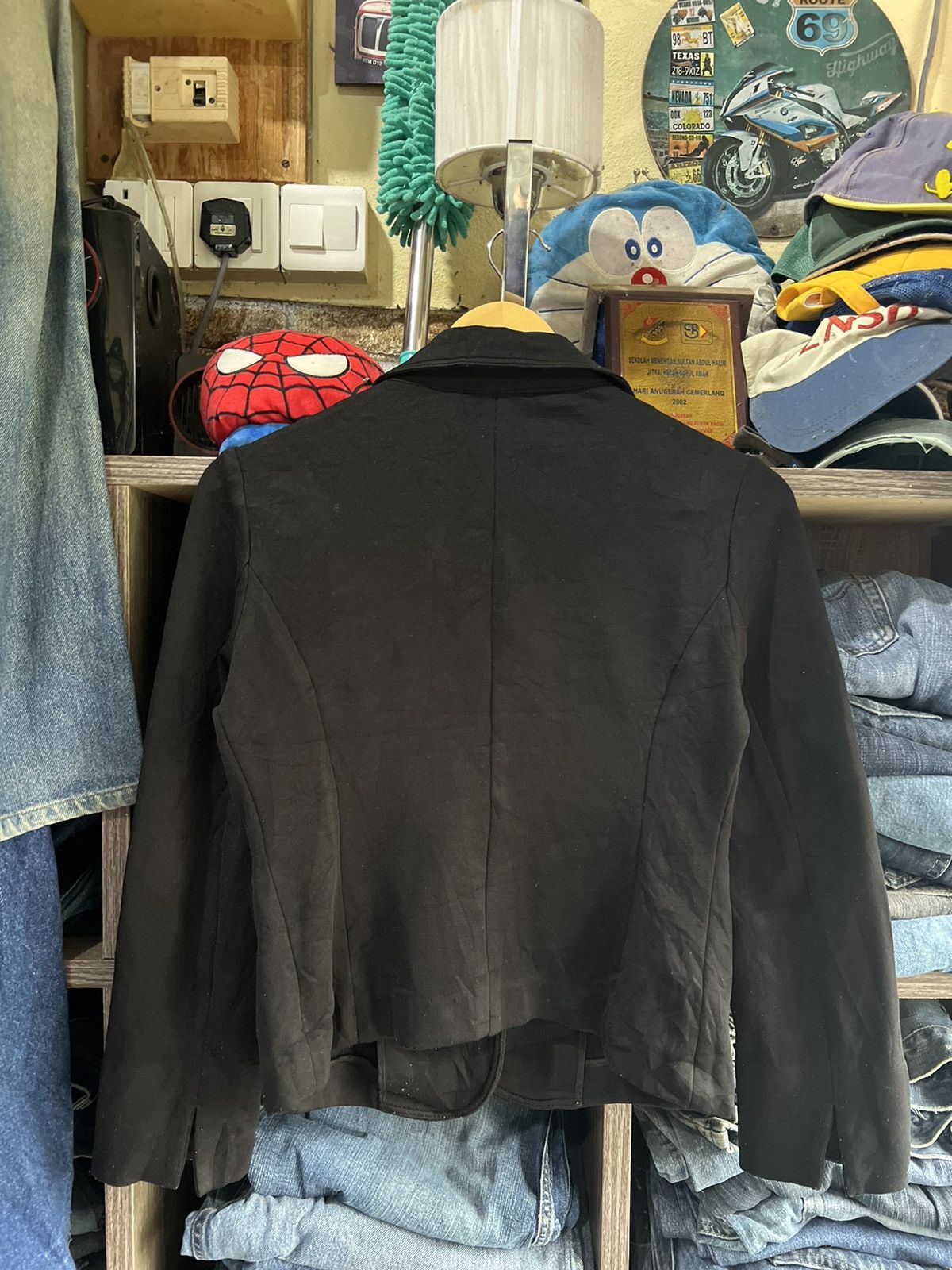 Yohji Yamamoto 🔥Inéd by Yohji Yamamoto Stretchable Blazer Size XS / US 0-2 / IT 36-38 - 2 Thumbnail