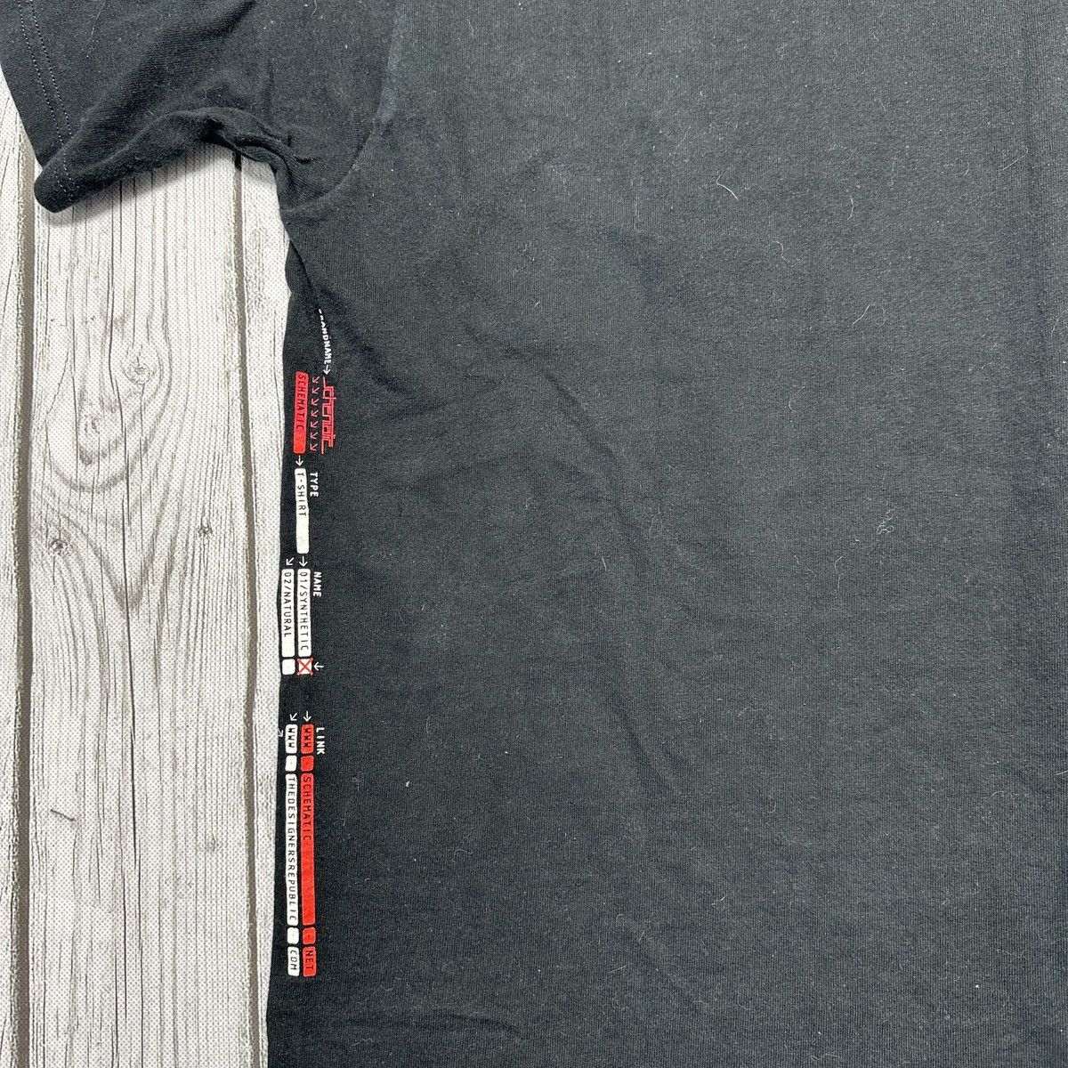 Fruit Of The Loom × Vintage Vintage Schematic tee Size US M / EU 48-50 / 2 - 4 Thumbnail