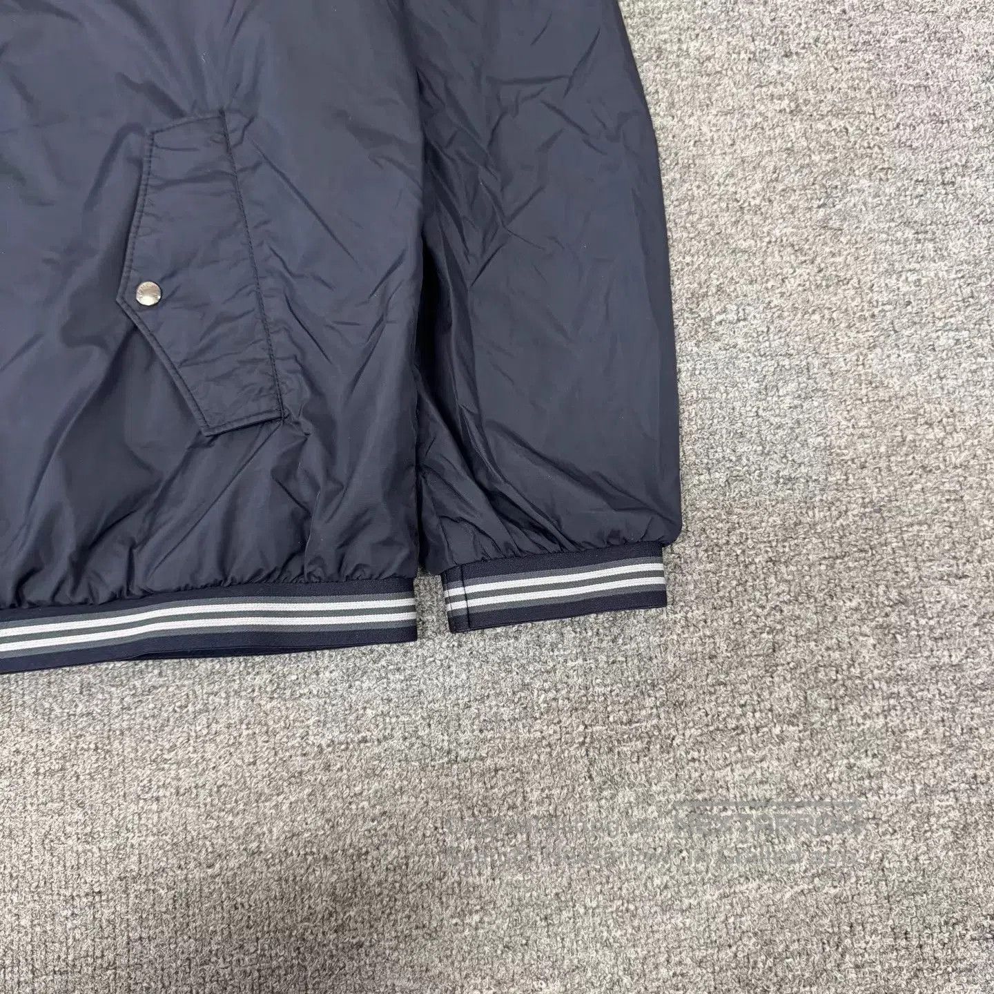 Moncler Black Zip-Up Bomber Jacket XXL. Size US XXL / EU 58 / 5 - 5 Thumbnail